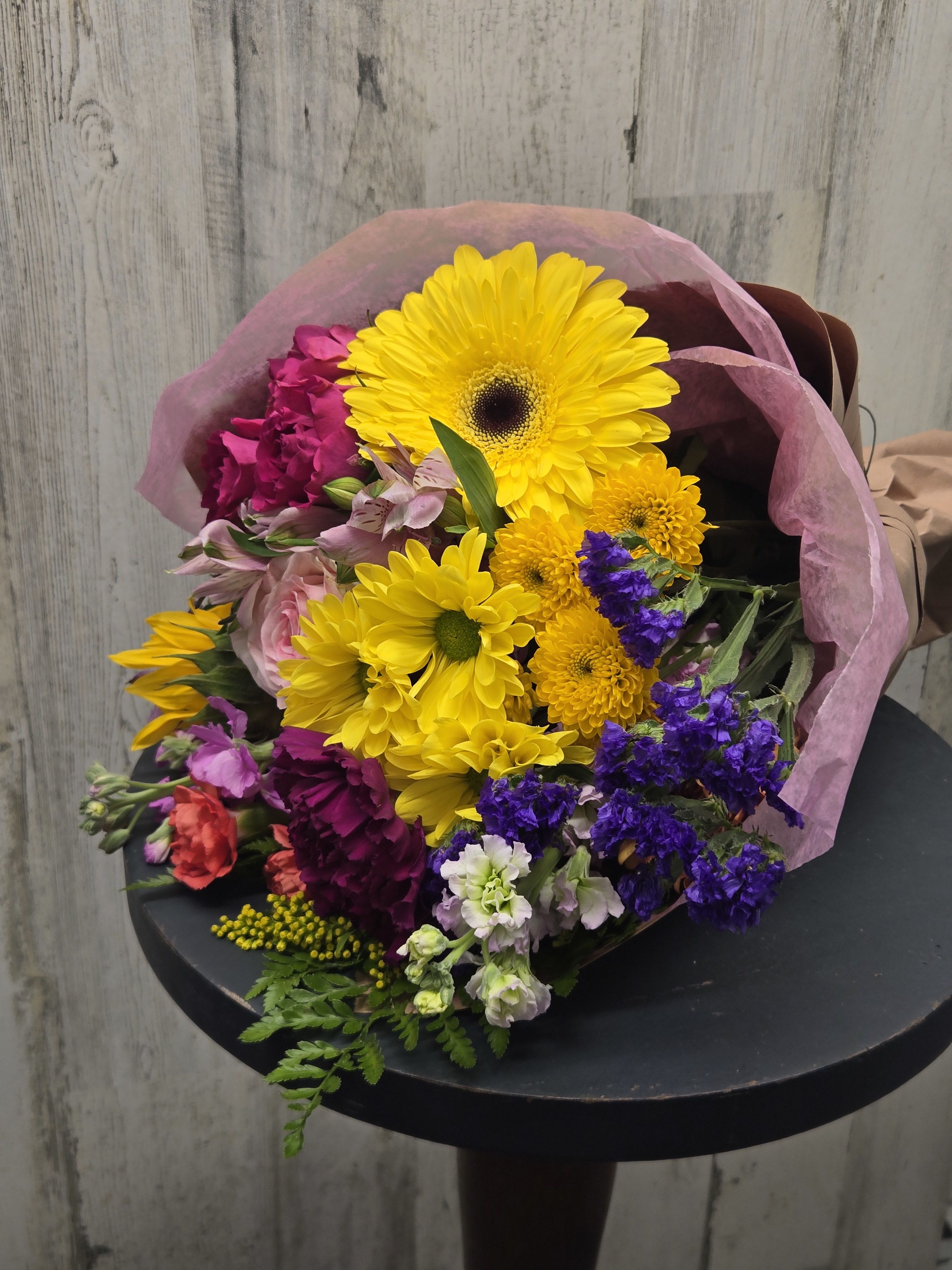 Wrapped Farm House Bouquet