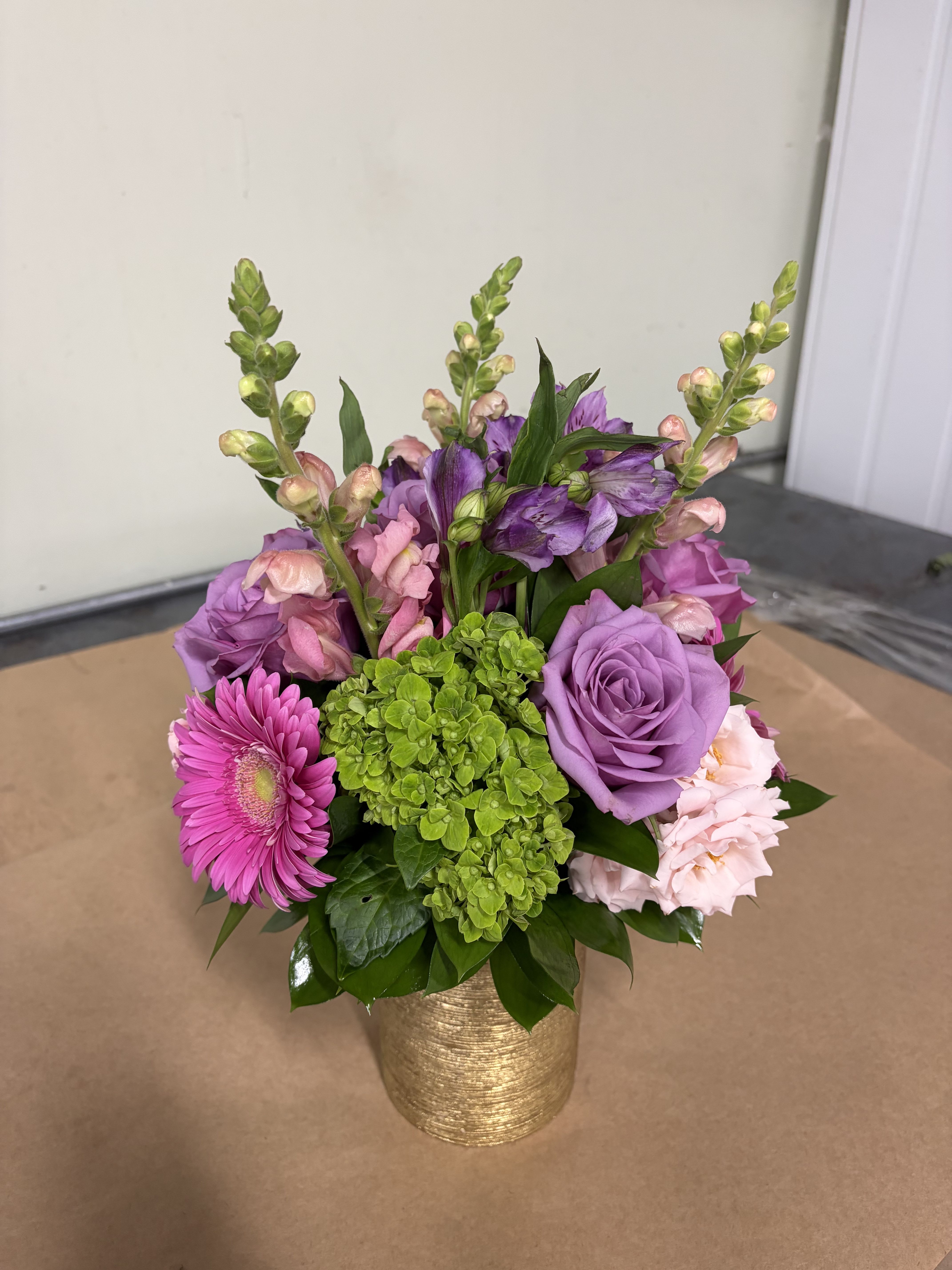 Beautiful Moments – Lavender Roses & Pink Tulips