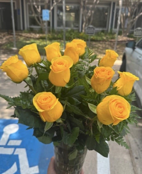 The Yellow Rose Bouquet