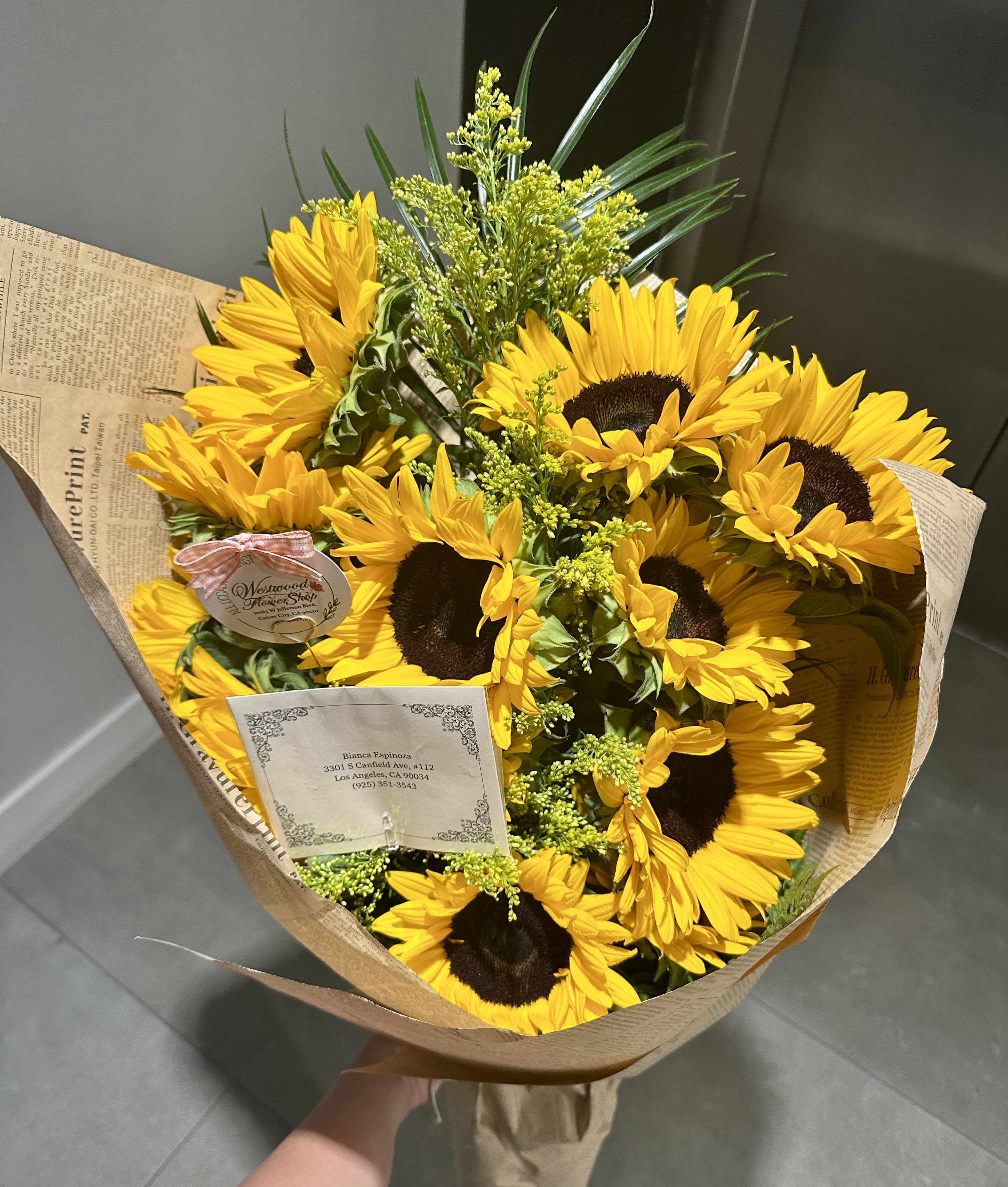 It’s A Dozen Sunflowers
