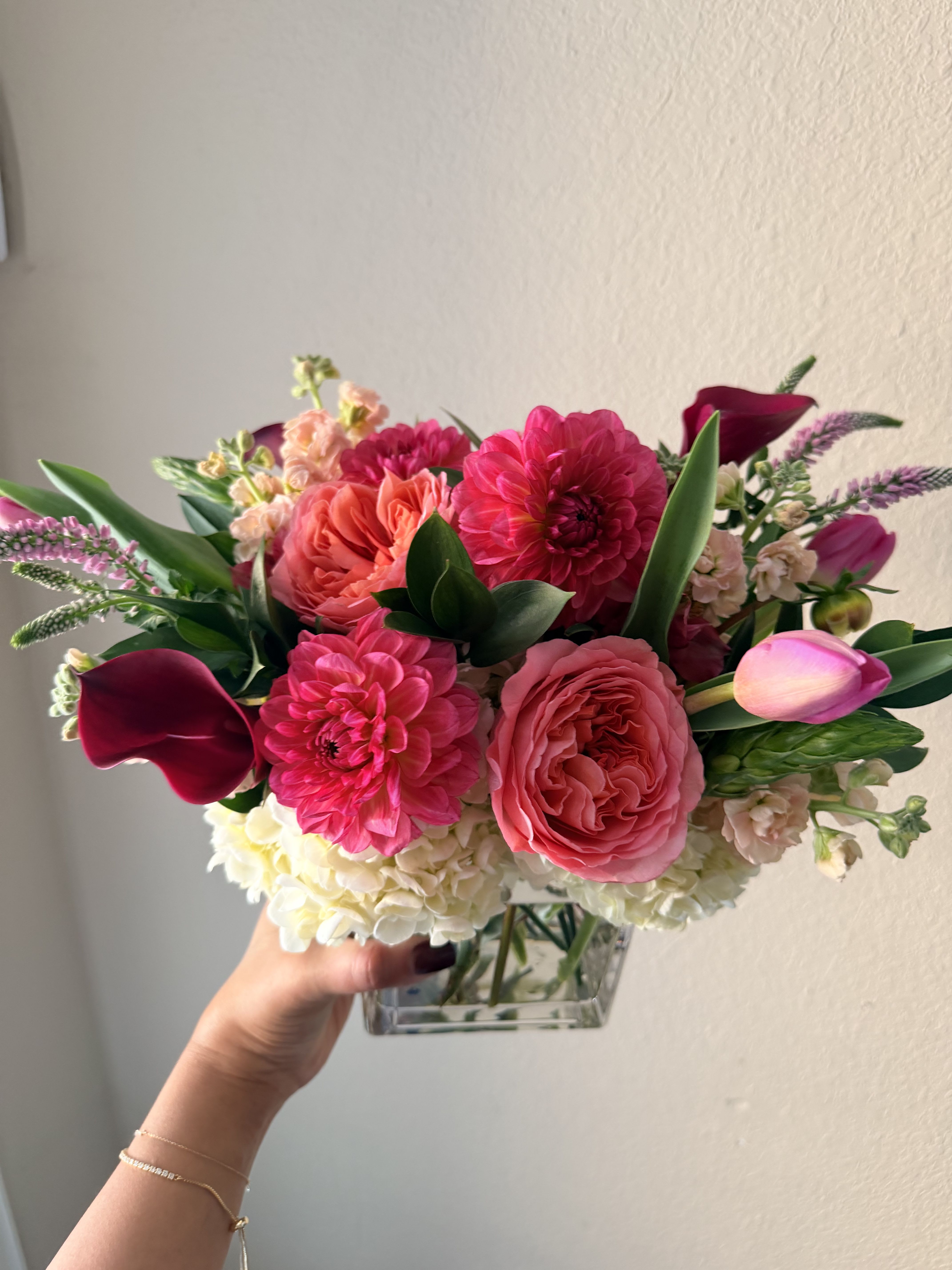 Pretty in Pink Garden | DFW Local Flower Delivery