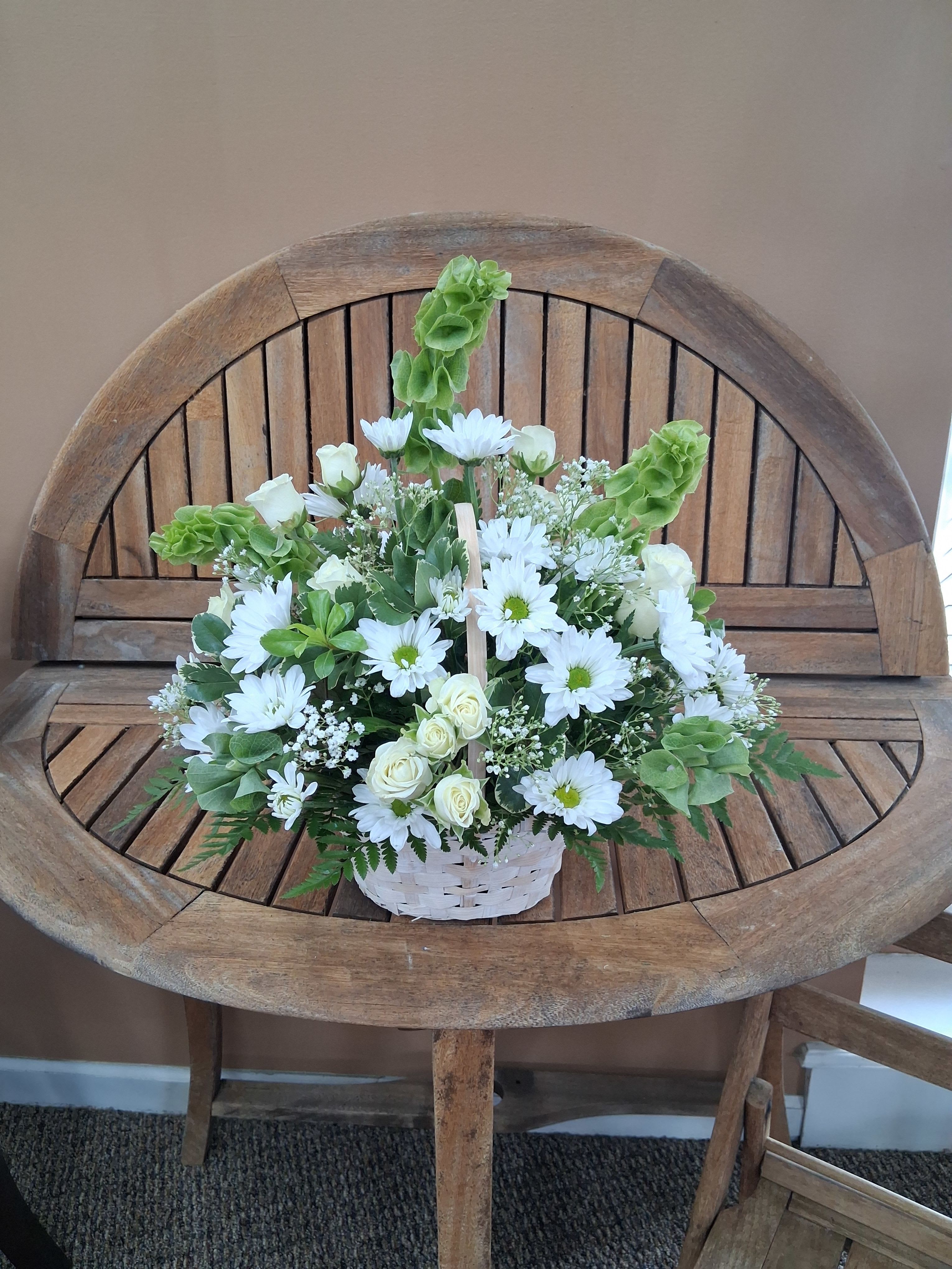 SYA14 Sympathy Arrangement  Whites- Huntsville sympathy delivery