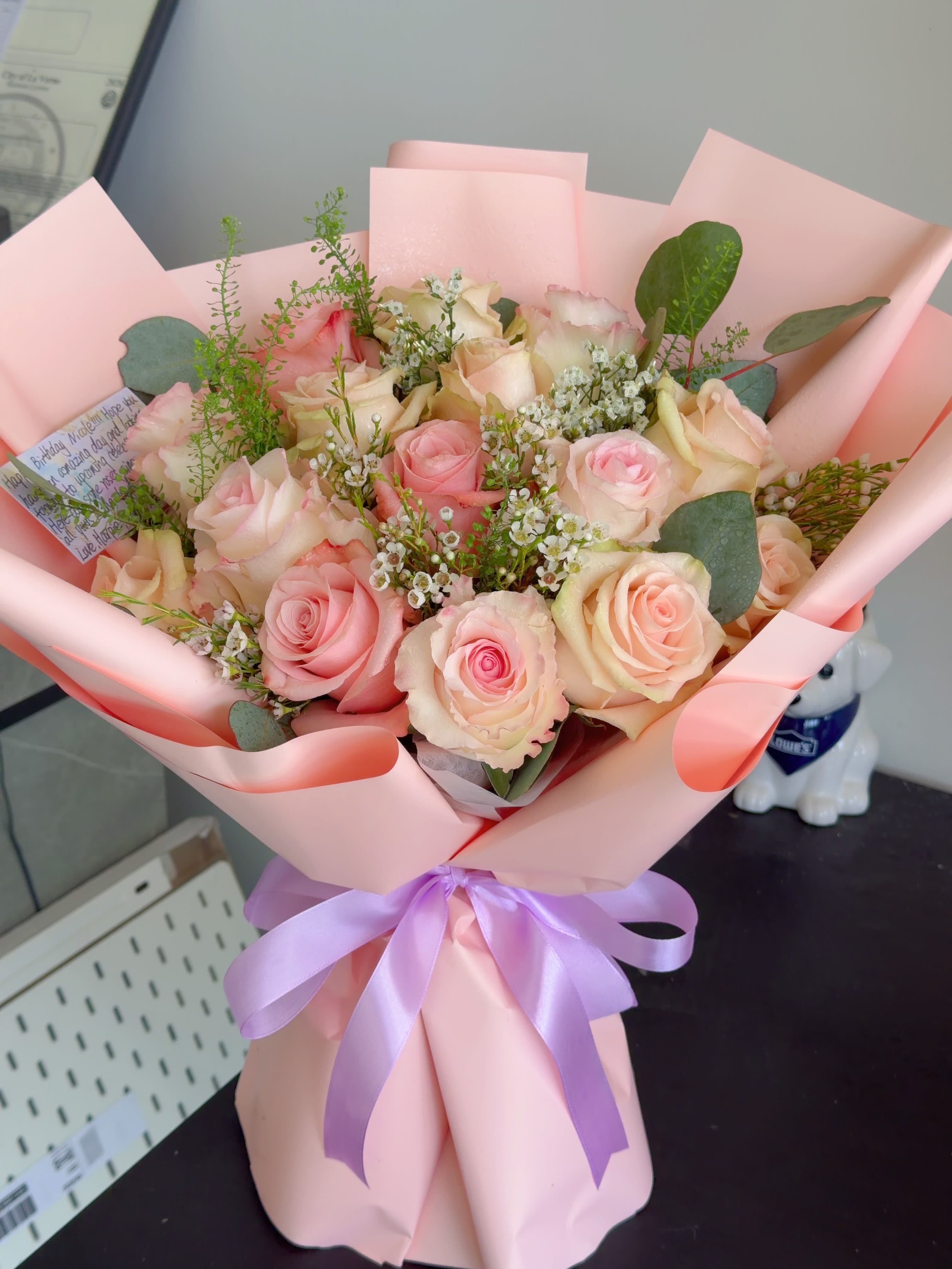 Pinky Lover (Pink Rose Bouquet)