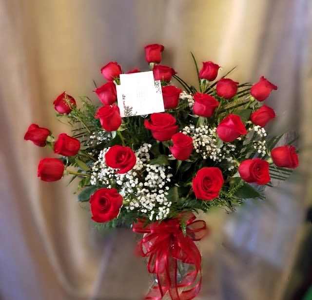 Two Dozen Red Roses ~ Flower A Day