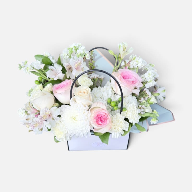 Diana’s Virgin Radiance - Luxury Bag Arrangement