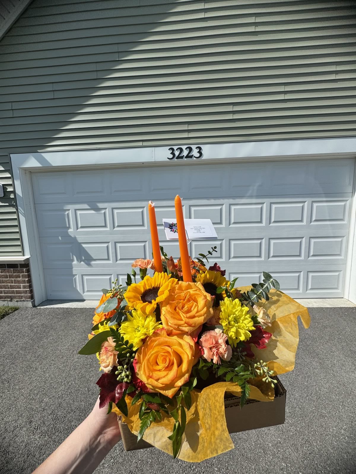 Fall’s Harvest Centerpiece 