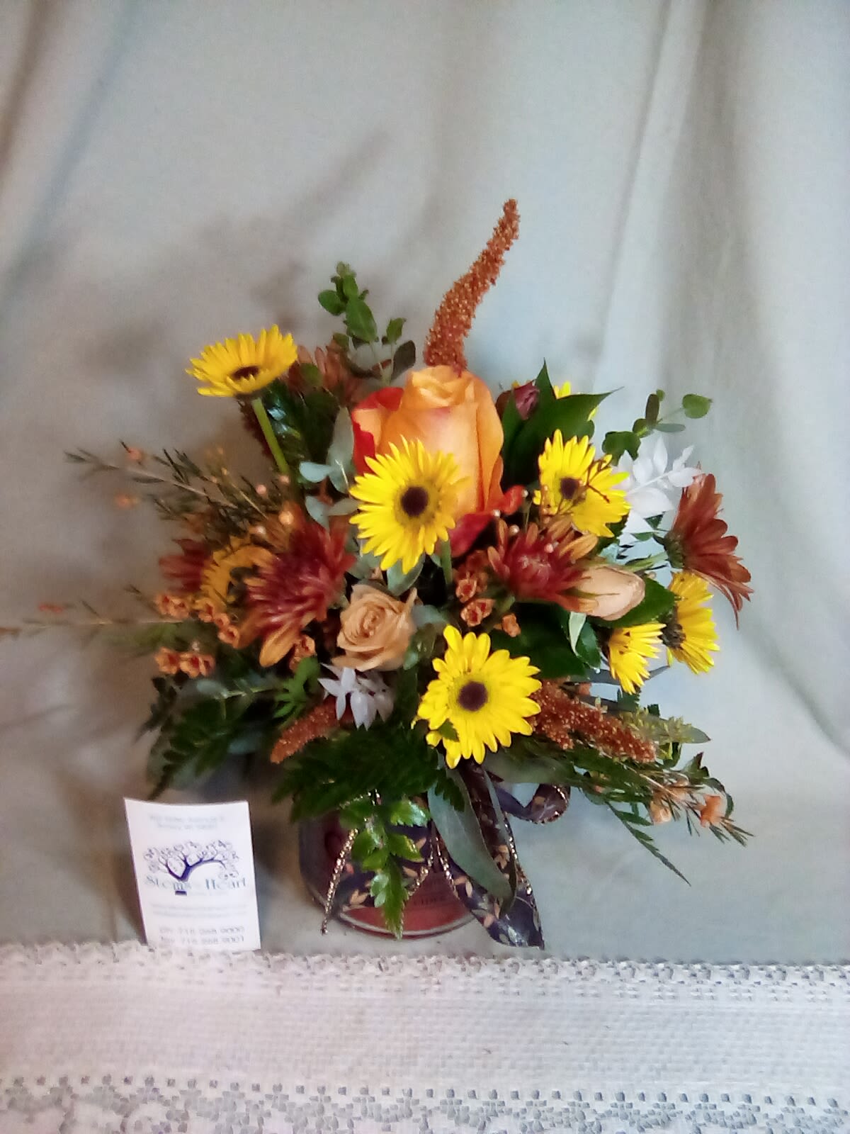 Crossroads Candle Arrangement