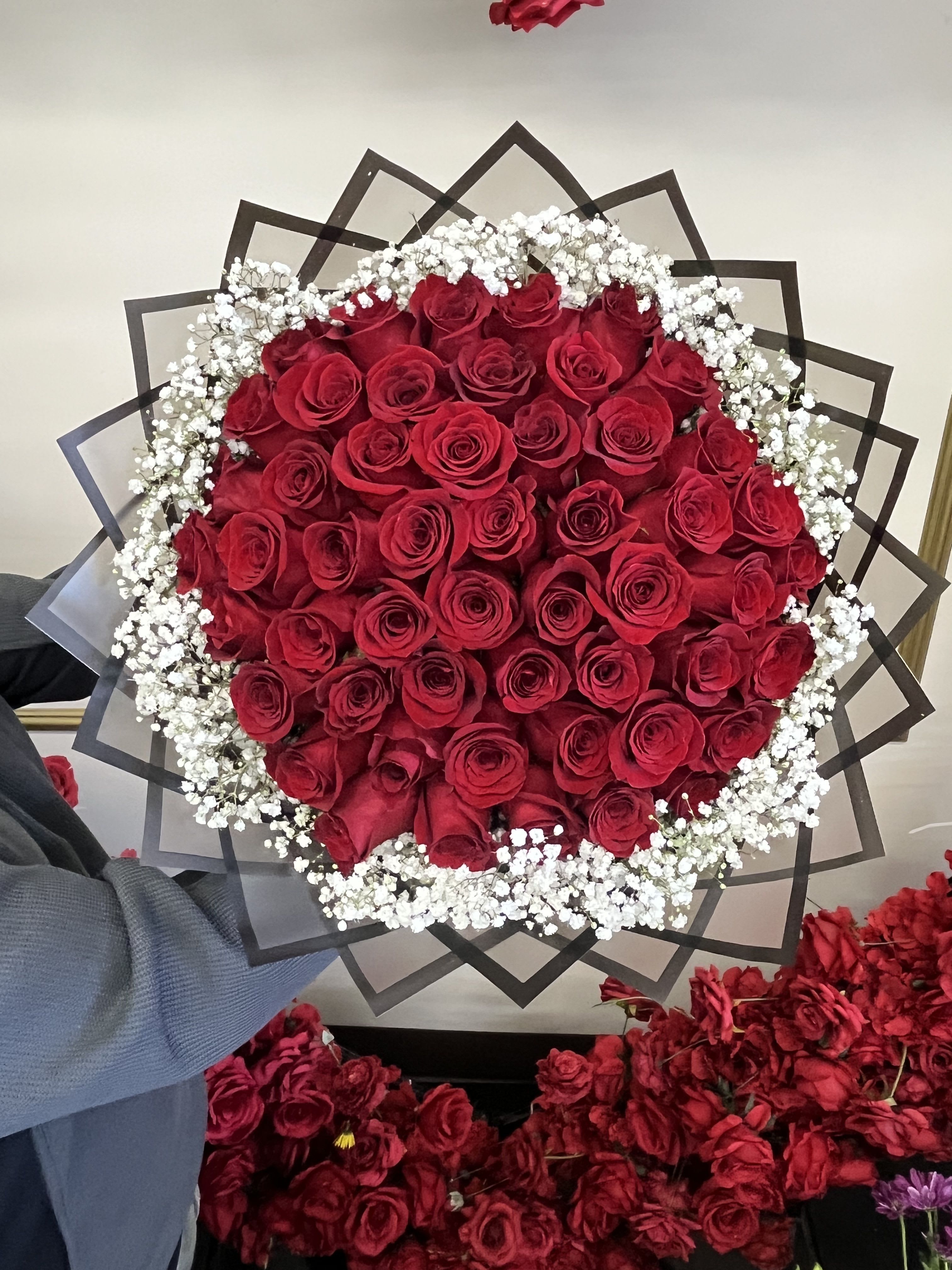 Rose Baby Breath Rim