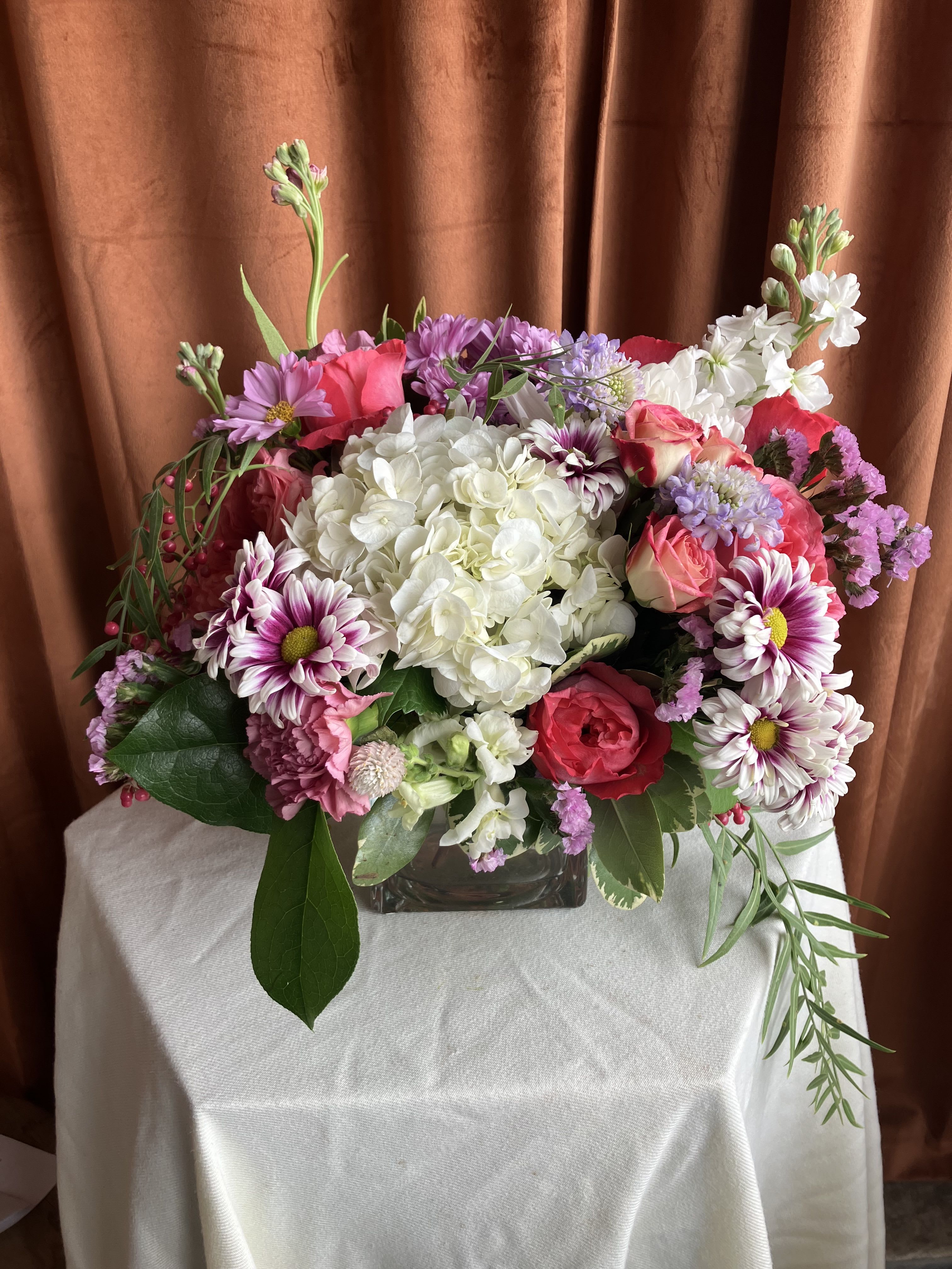 Hydrangea Cube