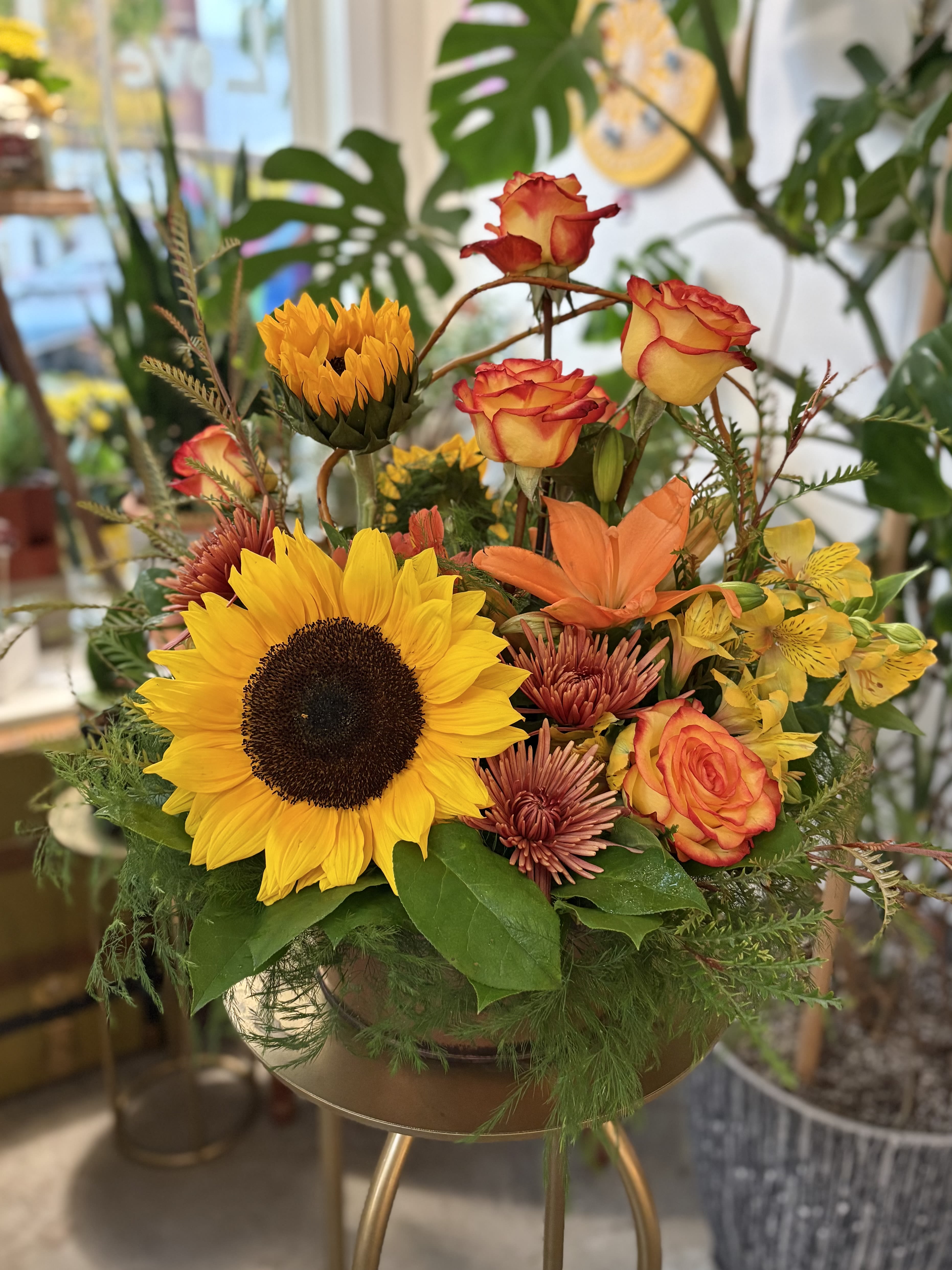 Designer's Choice Memorial Garden Basket