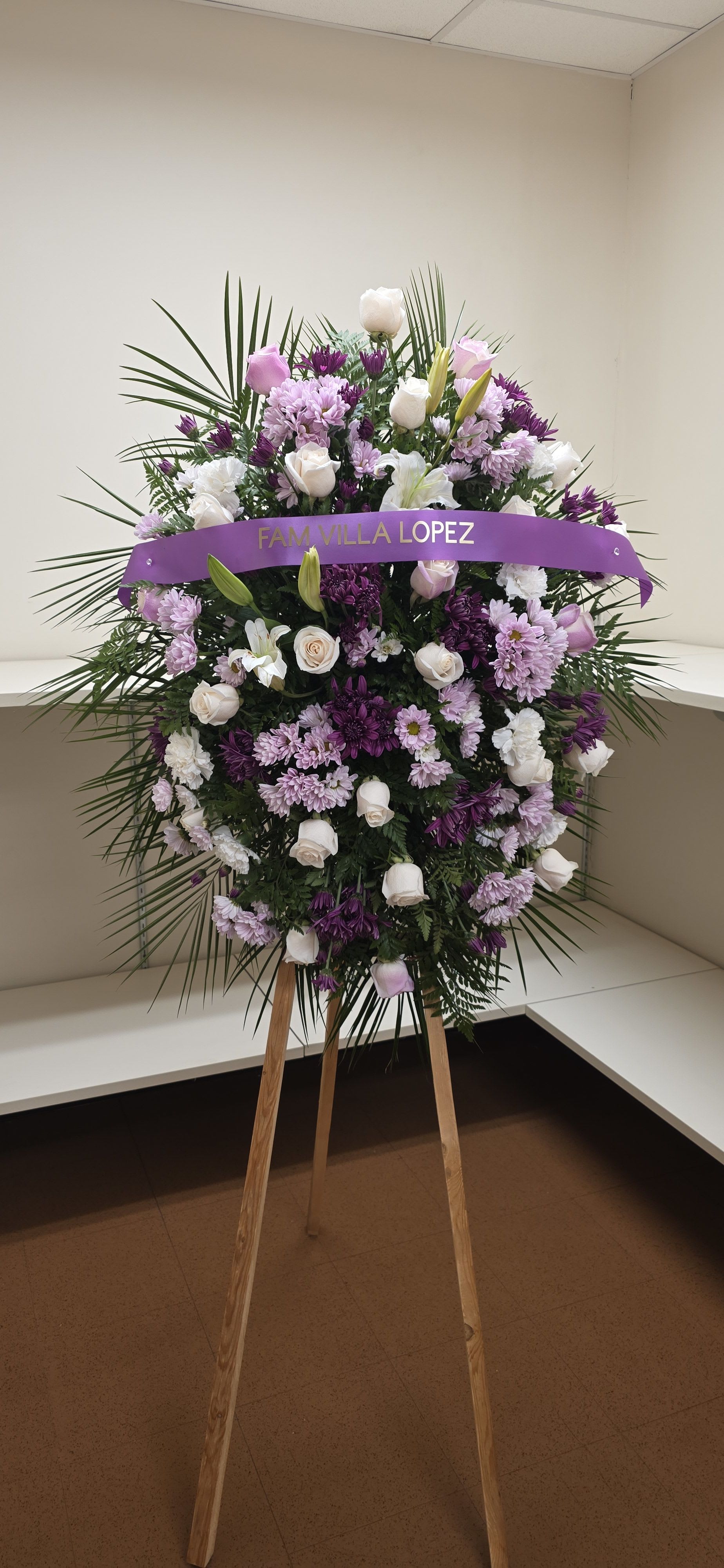 CORONA PARA FUNERAL