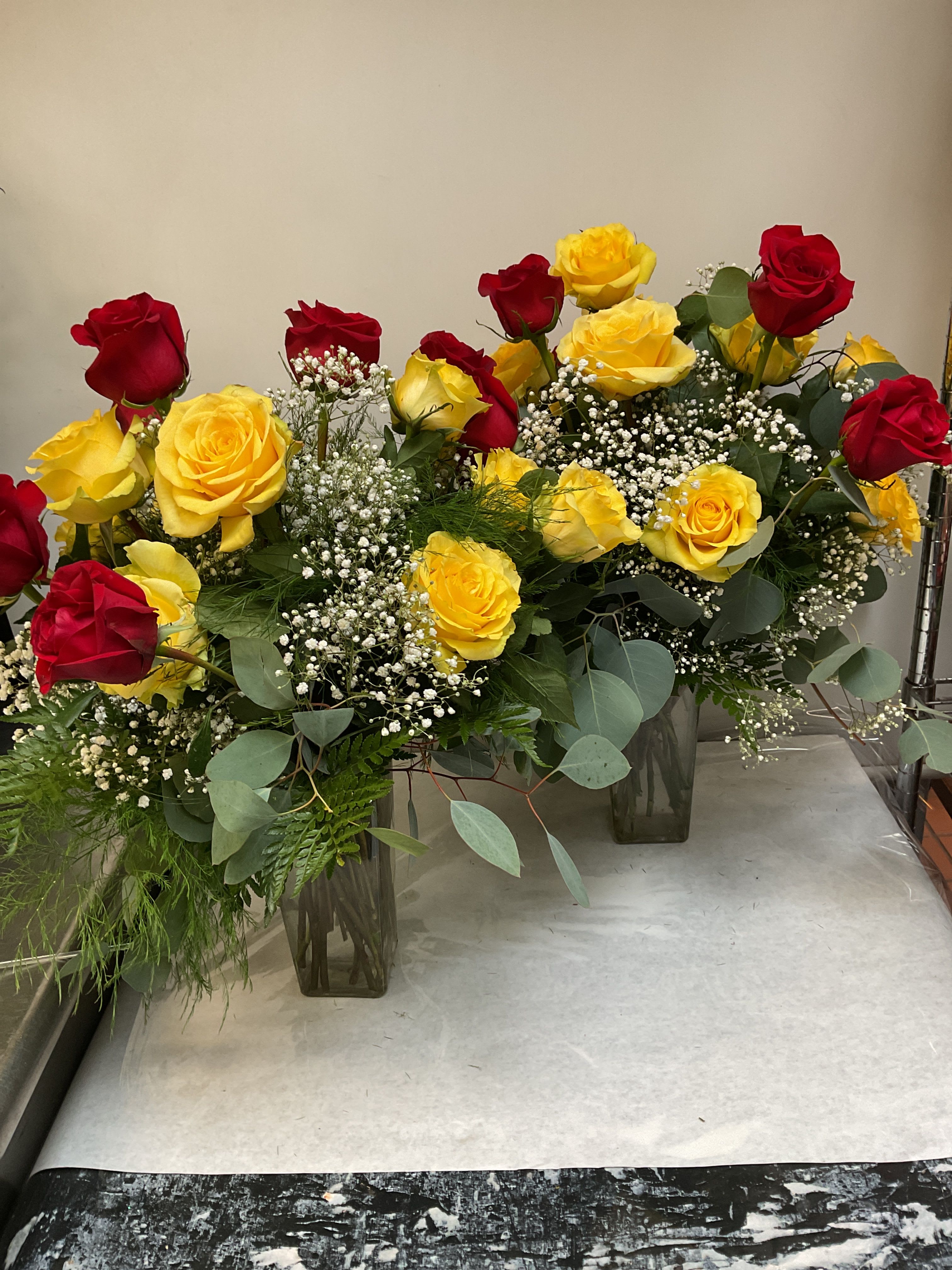 Dozen Premium Red Roses by Hudson Flower Shop