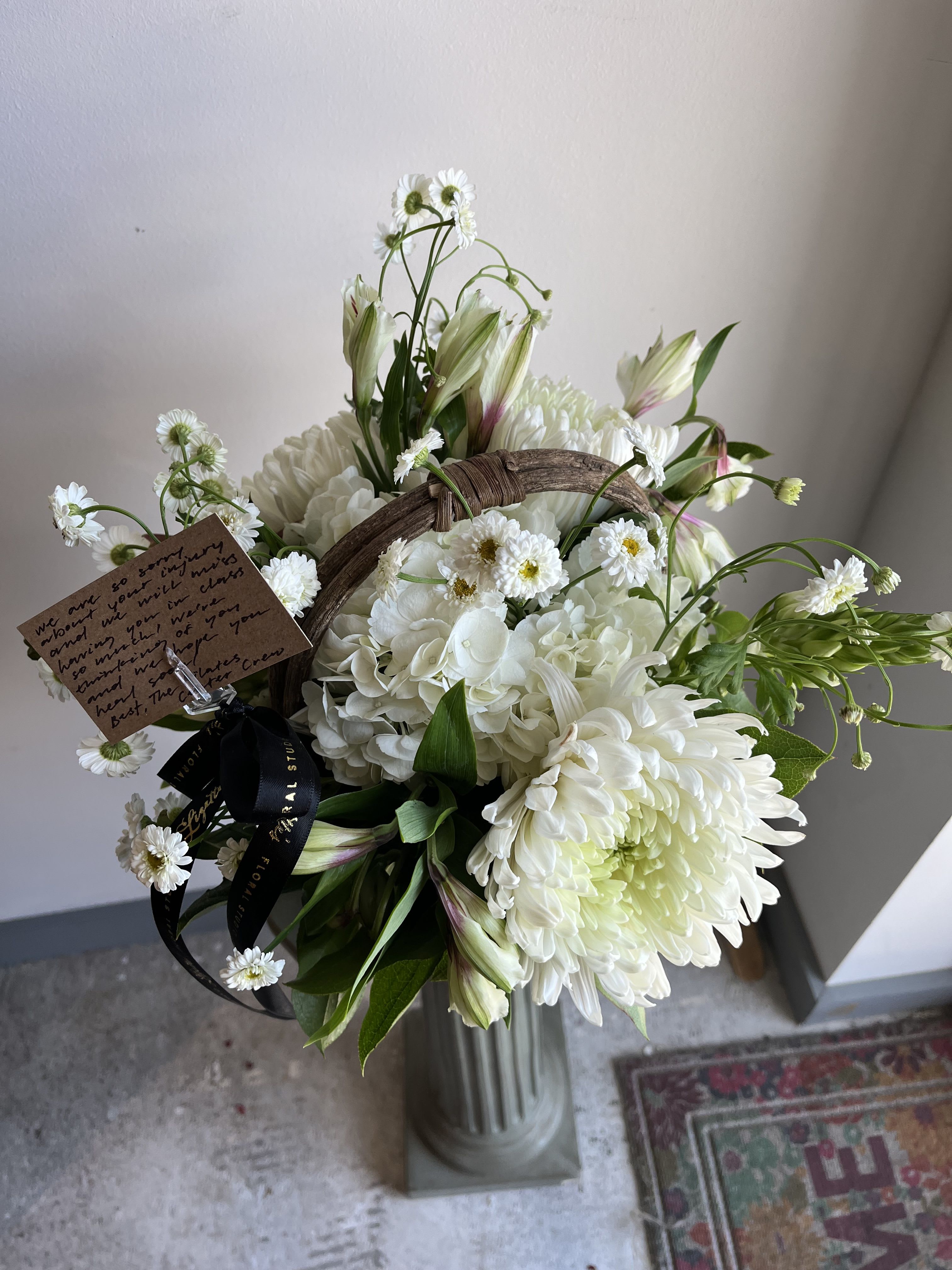Audrey Basket -- Custom Floral Basket