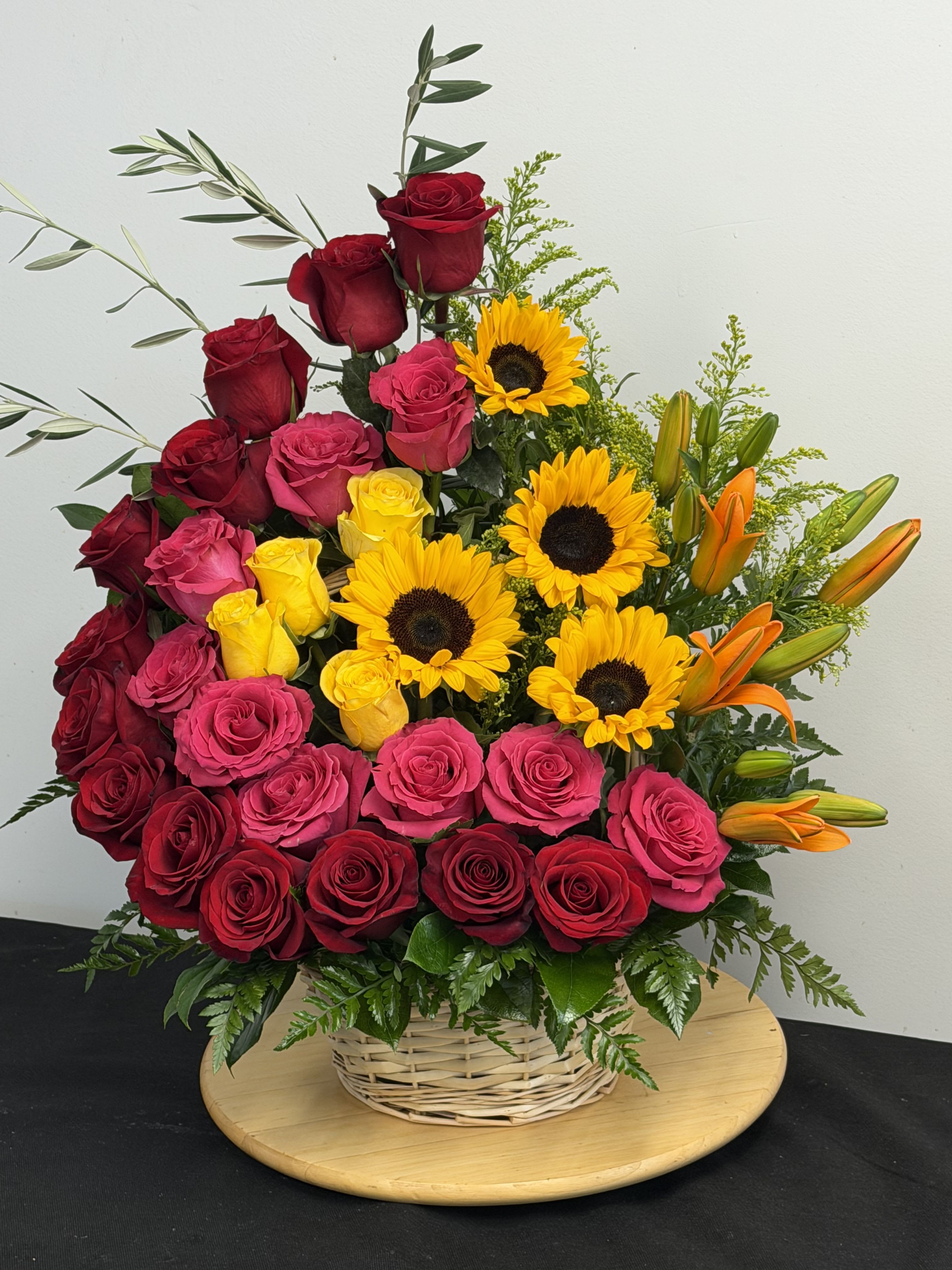 Baskiet of Beautiful Blooms
