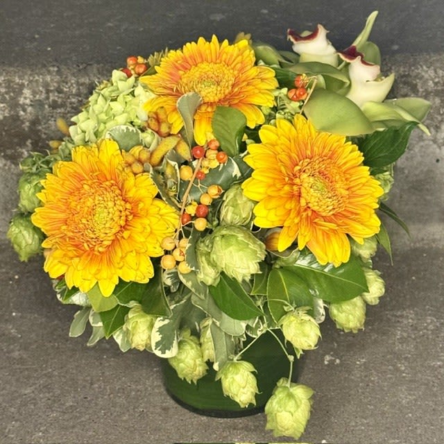 Small desk or bedside table florals 