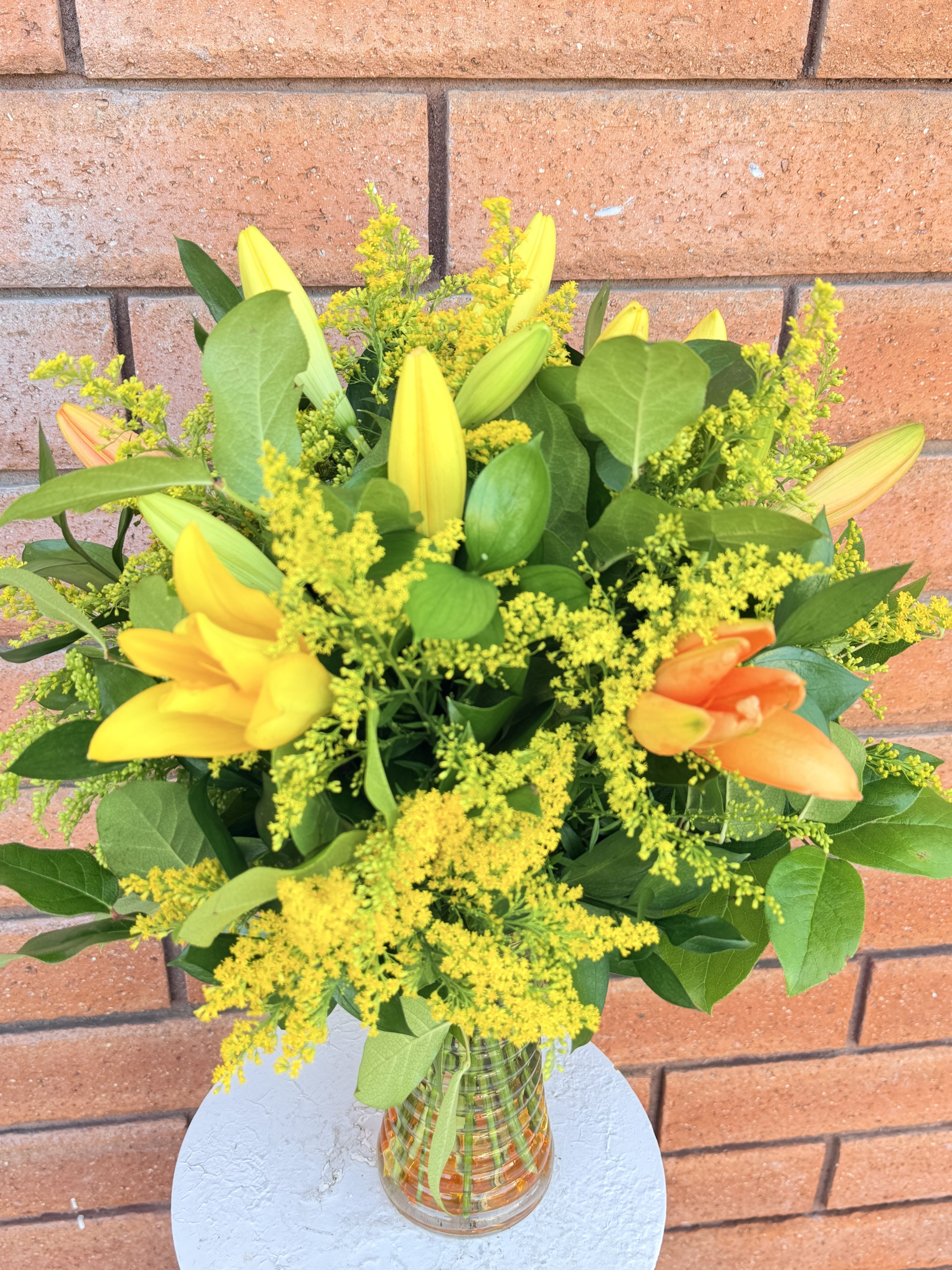 Asiatic Tiger Lily Vase