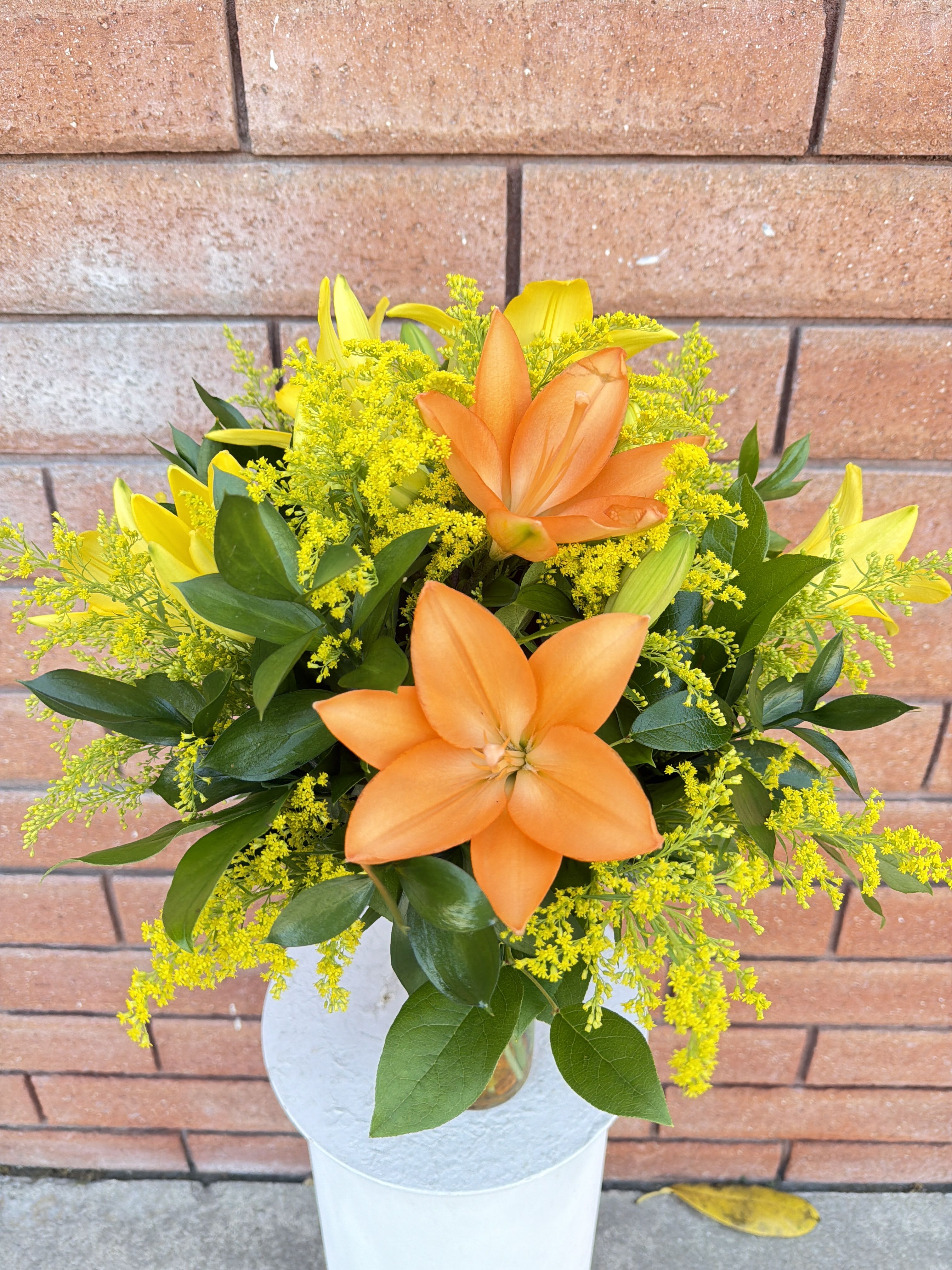 Asiatic Tiger Lily Vase