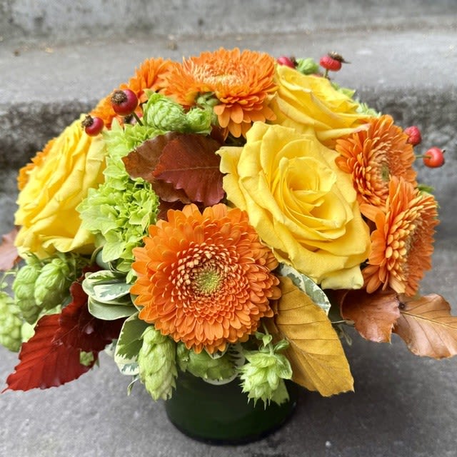 Small desk or bedside table florals 