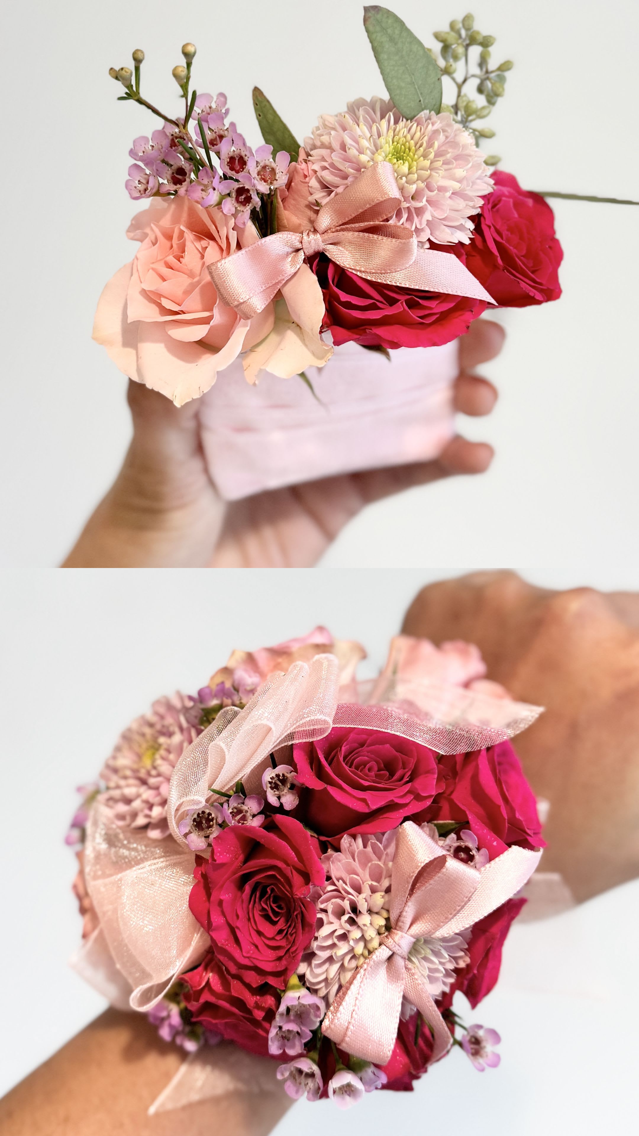 Corsage and Boutonniere Set