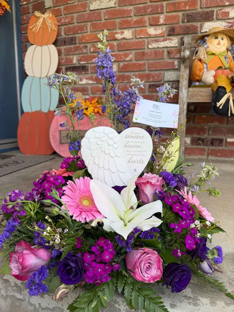 Sympathy Statue Arrangement #4