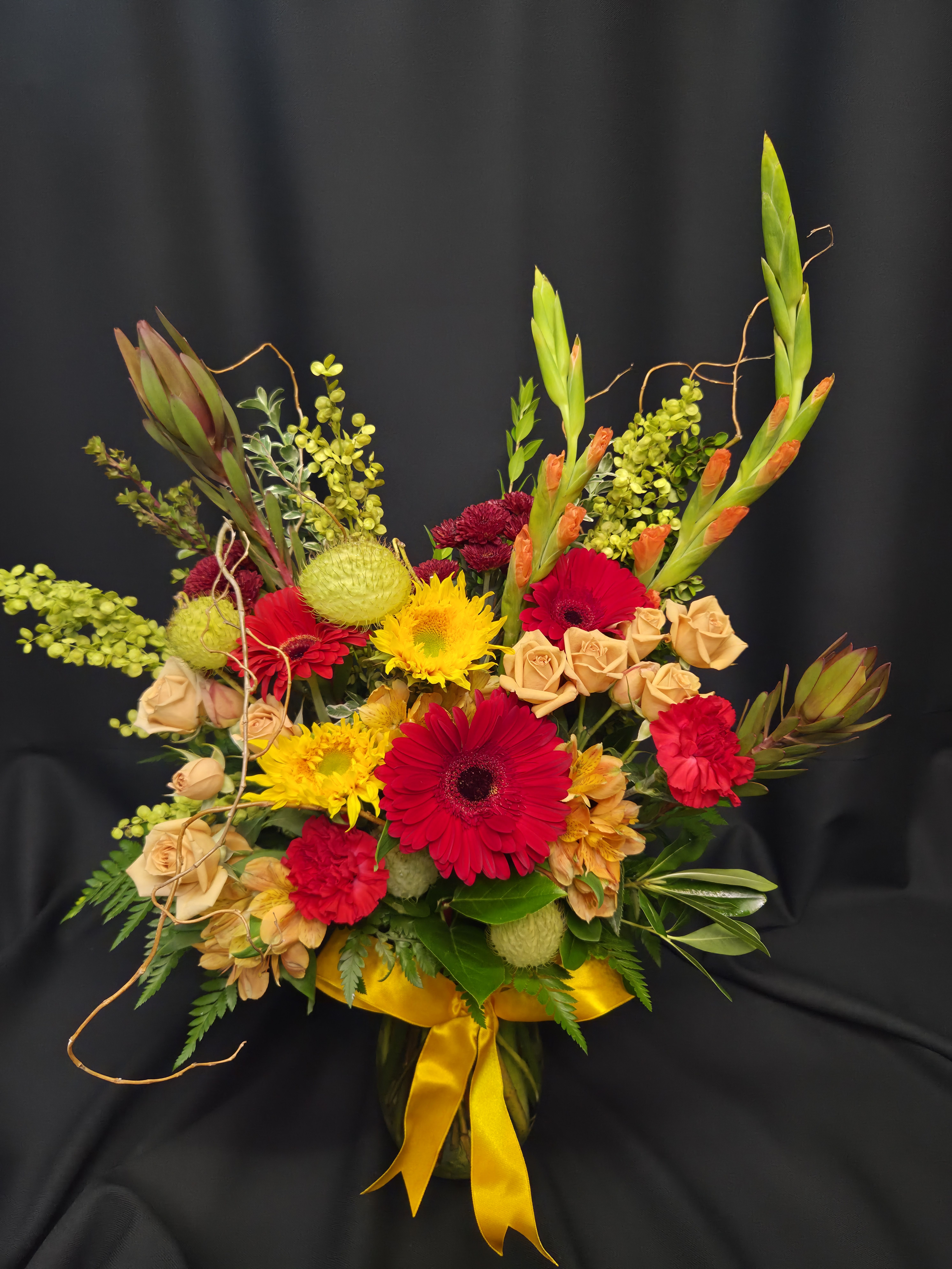 Autumn Colorful mixed vase