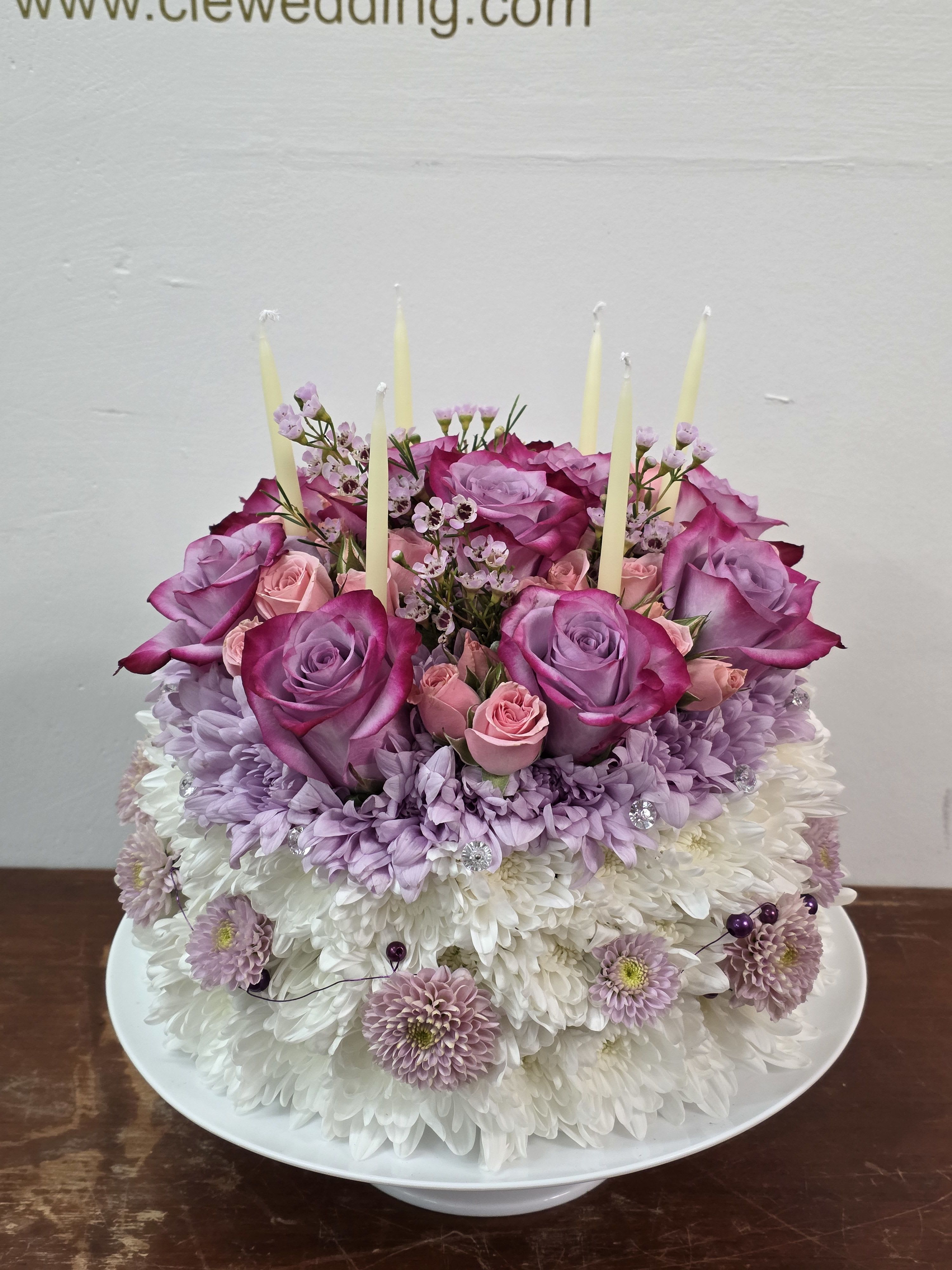 Blooming Birthday Cake
