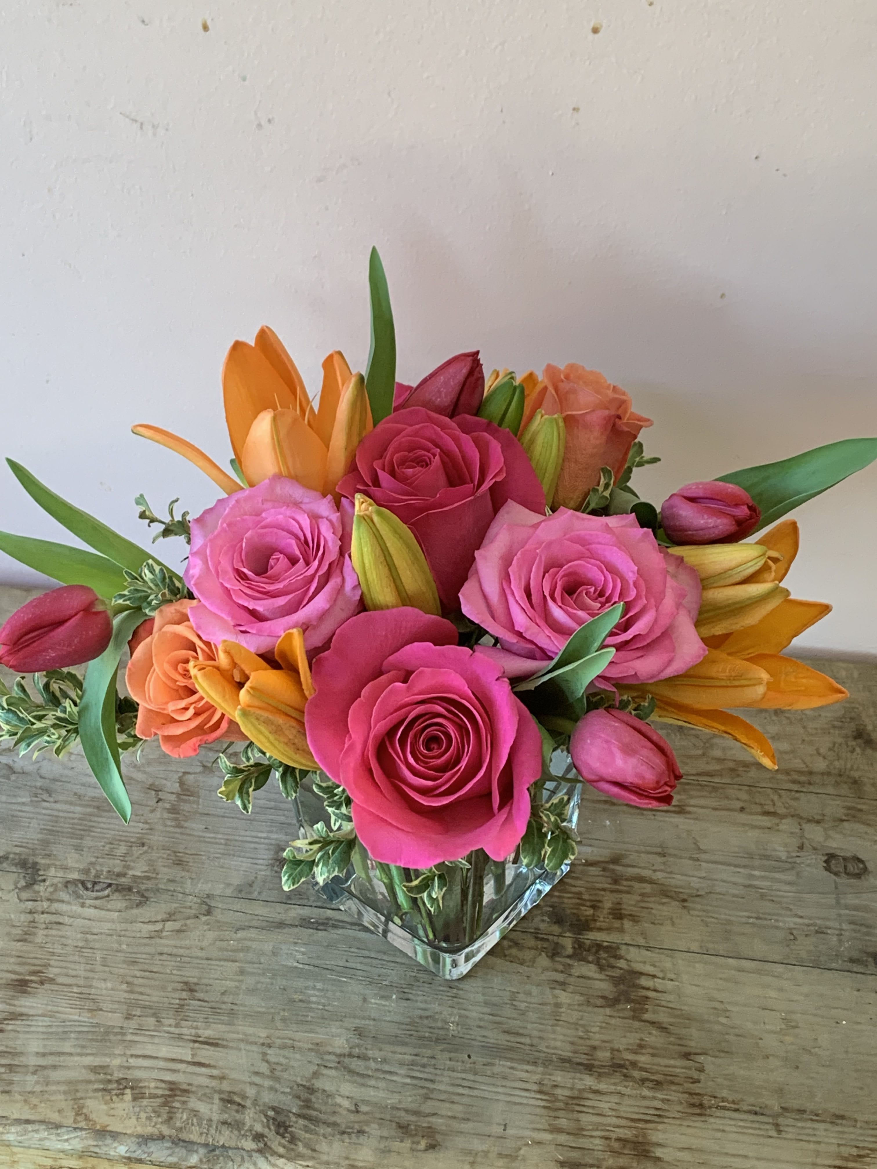 Precious Coral by Fillmore Florist | Contemporary Multi-Occasion Flower Delivery in San Francisco