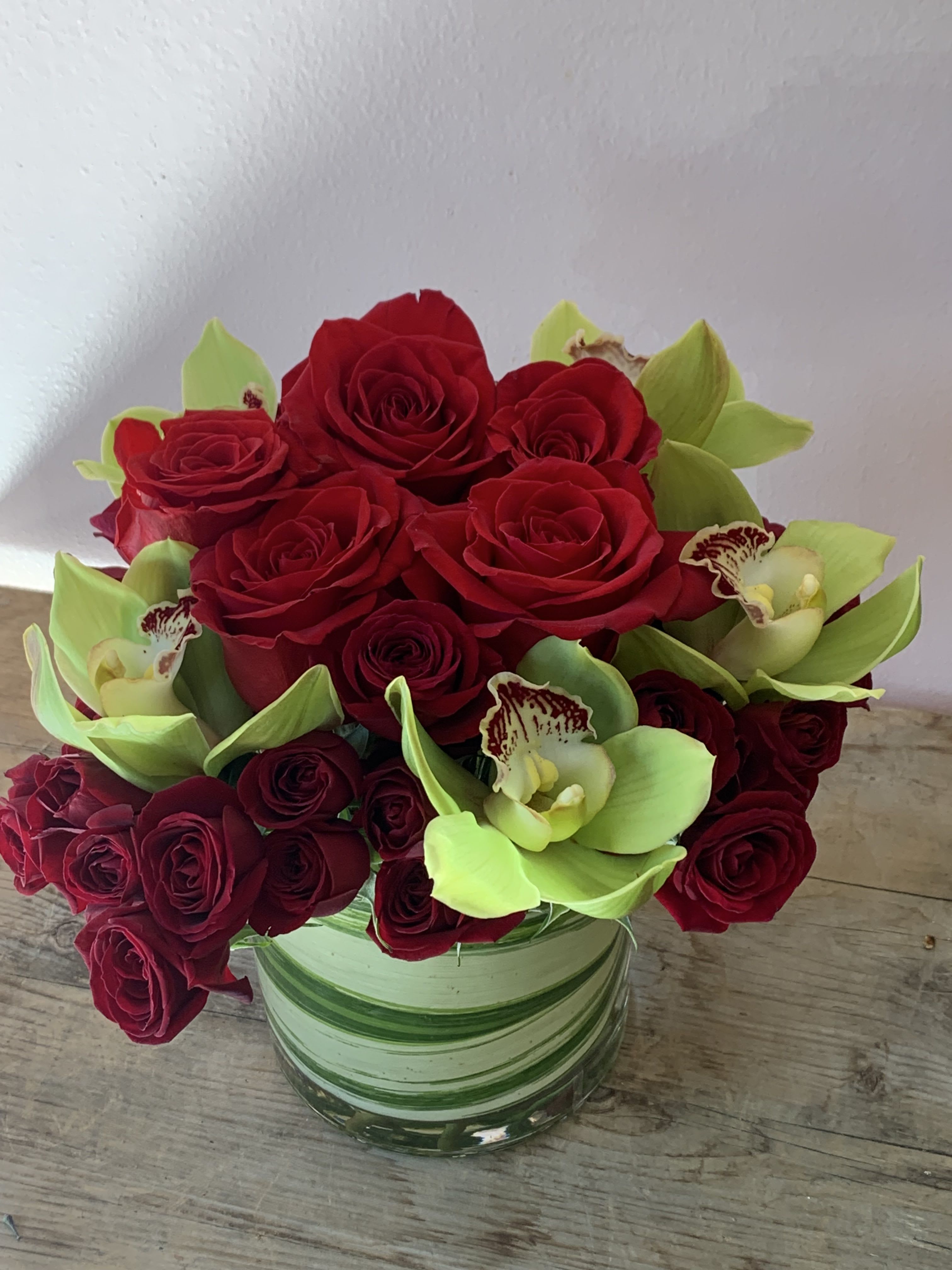 Orchids & Roses Elegance | Luxury San Francisco Flower Delivery