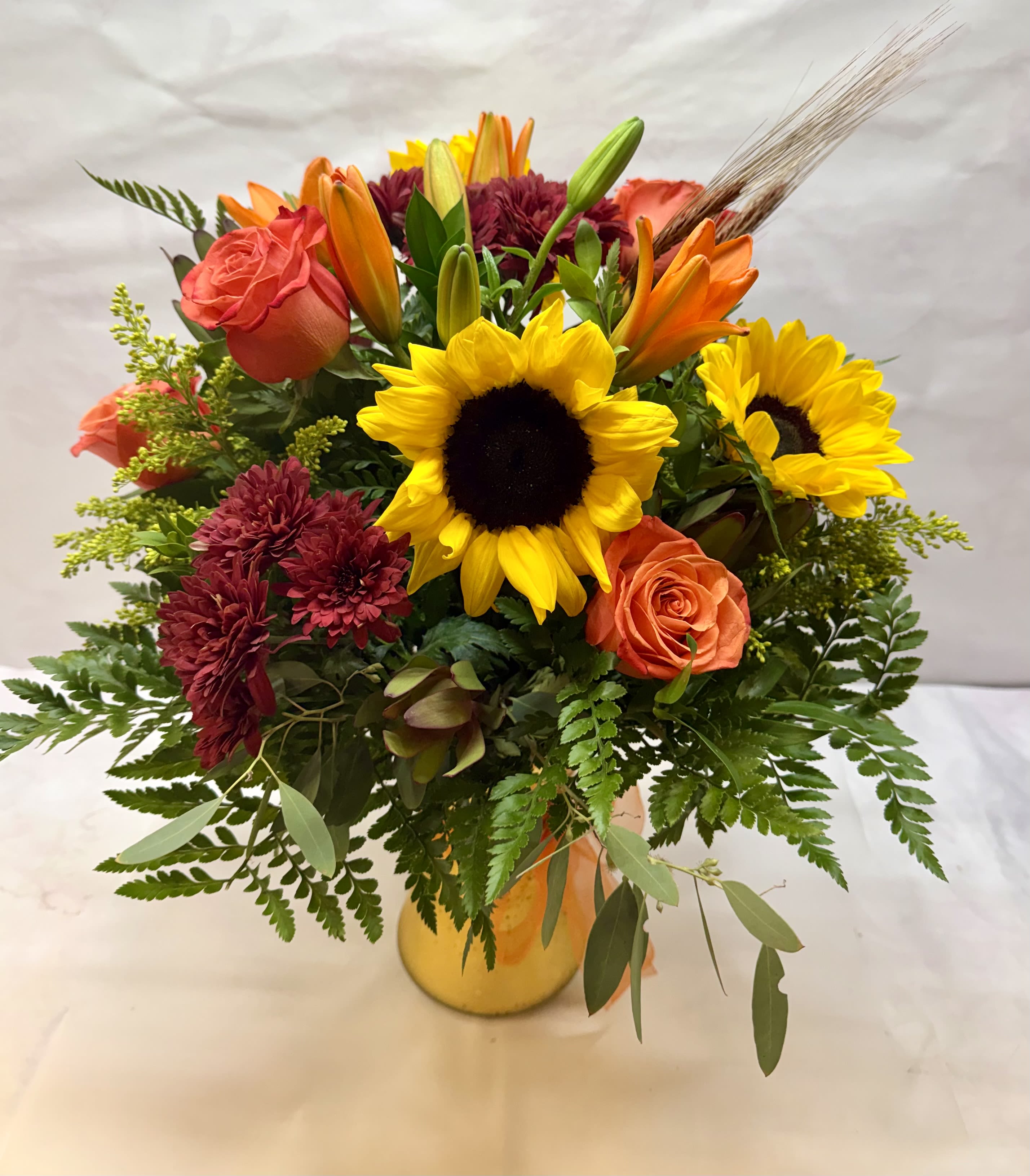 "FALL" for Autumn bouquet