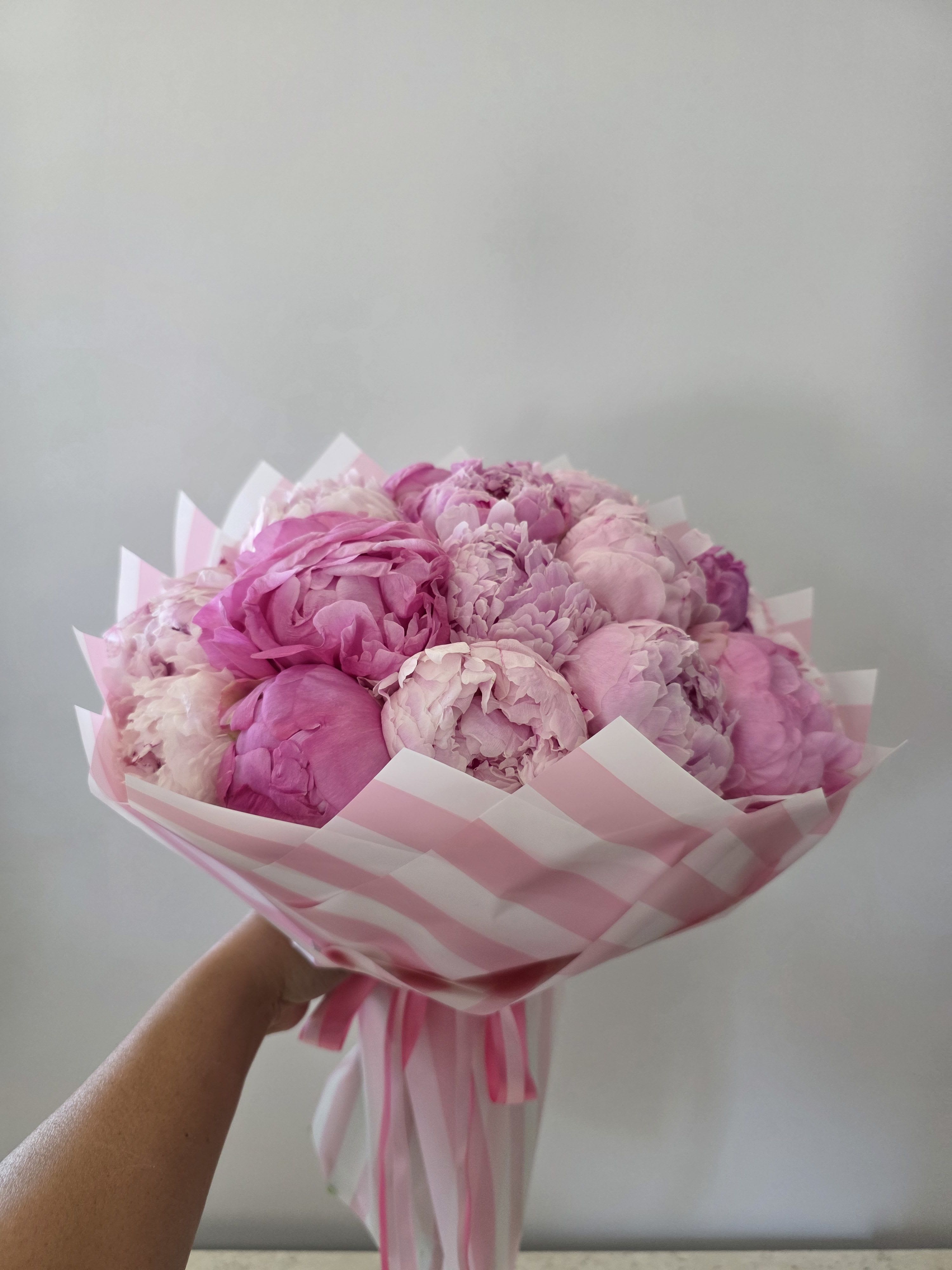 Pretty Peonies Handtied Bouquet 