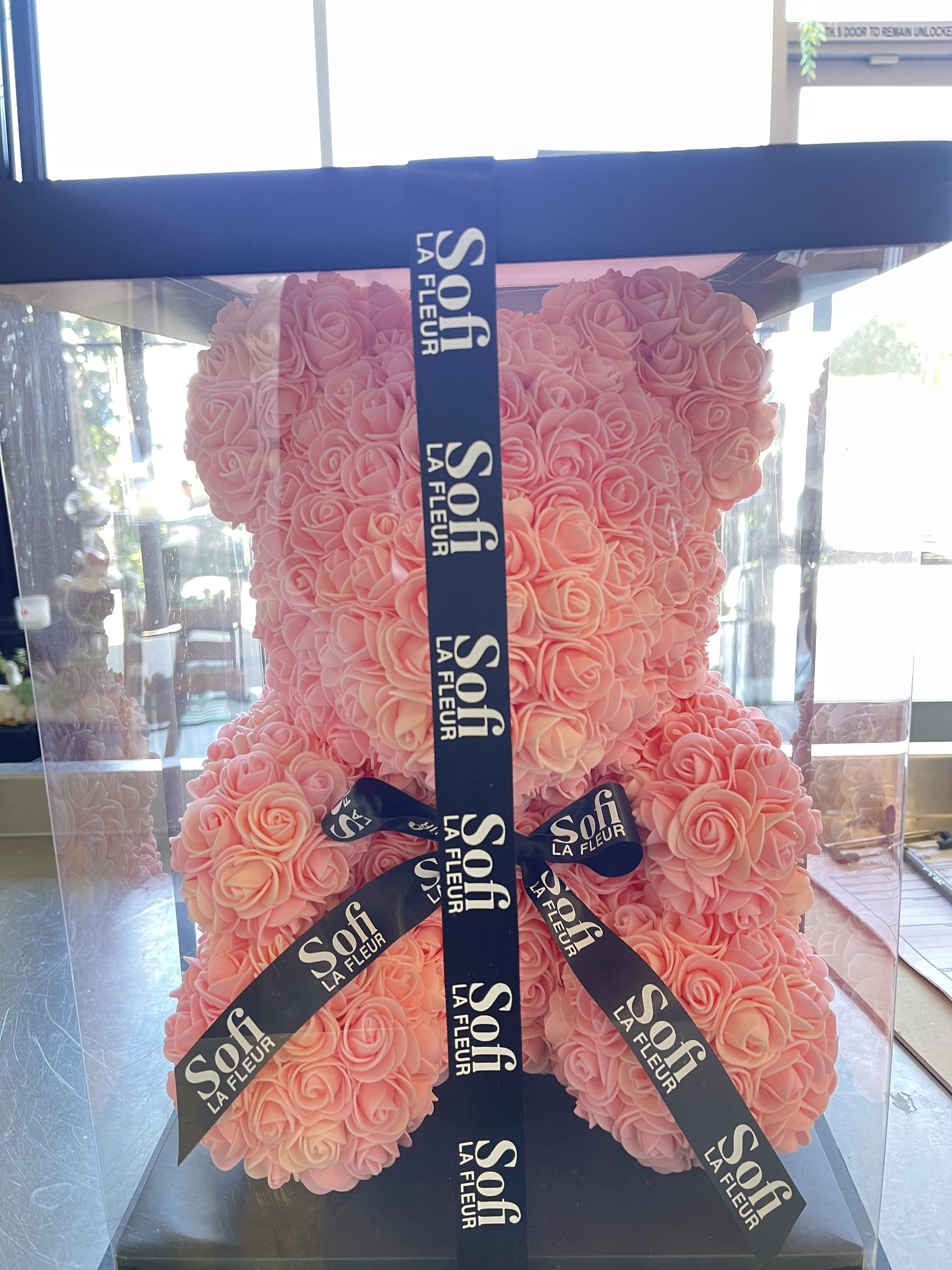 pink teddy bear