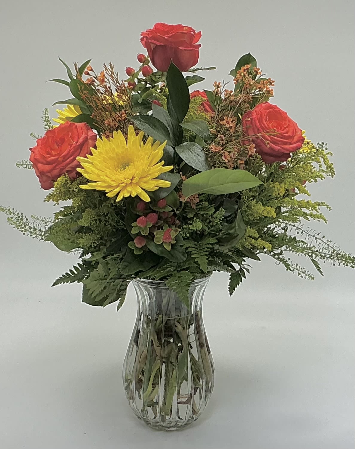 Designer's Choice - Autumn Colors - Designed In A Vase