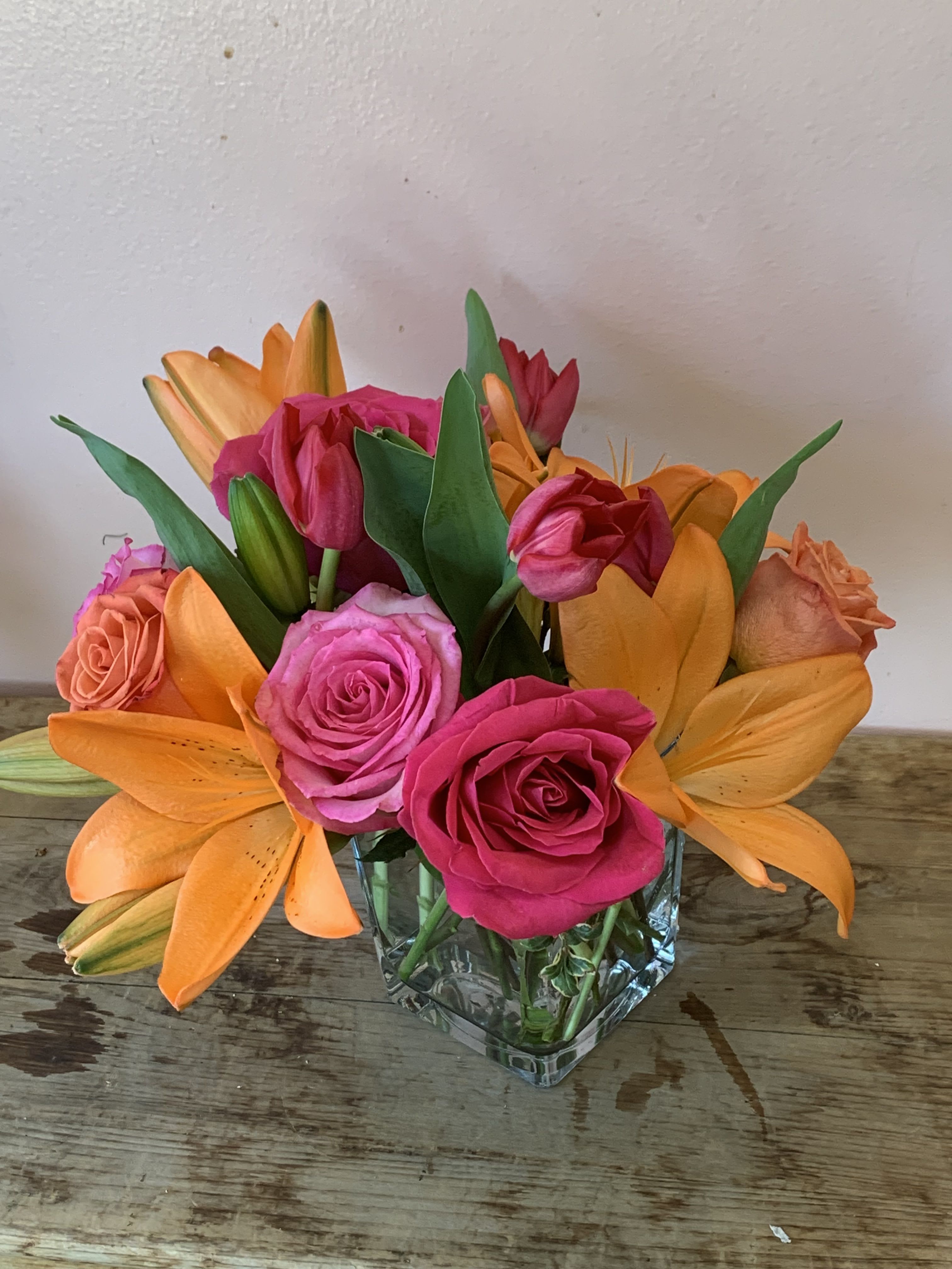 Precious Coral by Fillmore Florist | Contemporary Multi-Occasion Flower Delivery in San Francisco