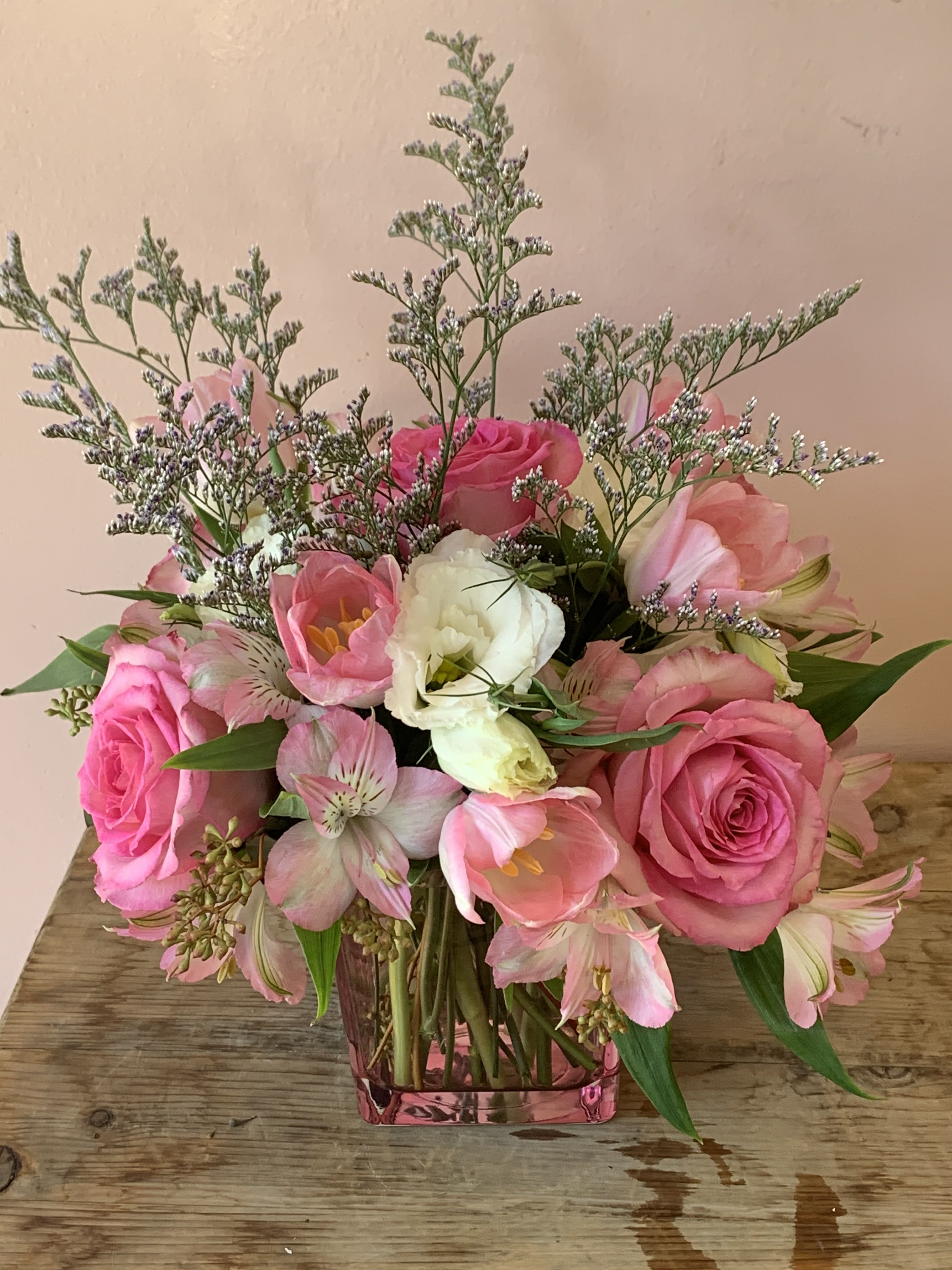 Lovely In Pink Flowers by Fillmore Florist in San Francisco