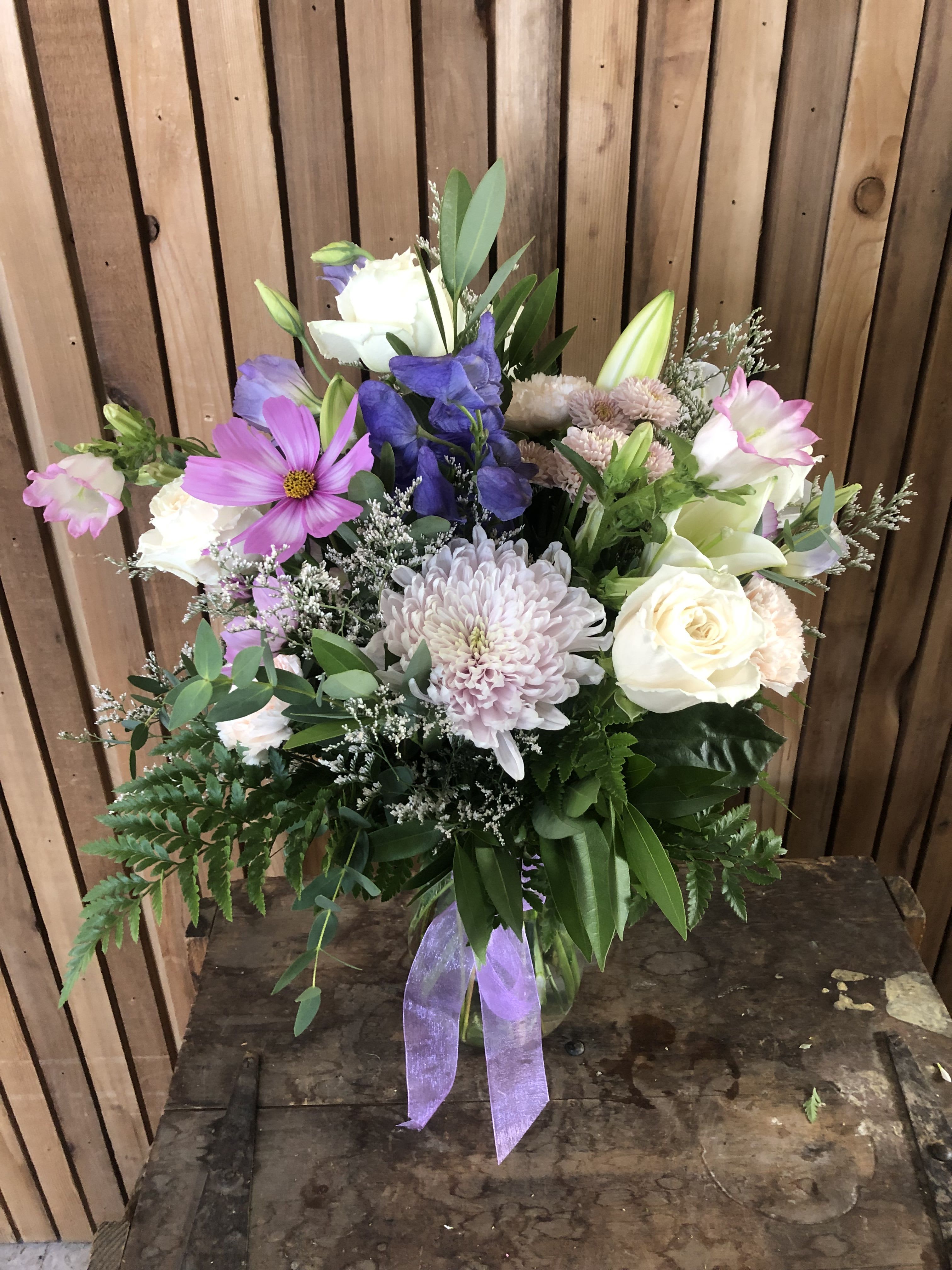 Blushing Lilies