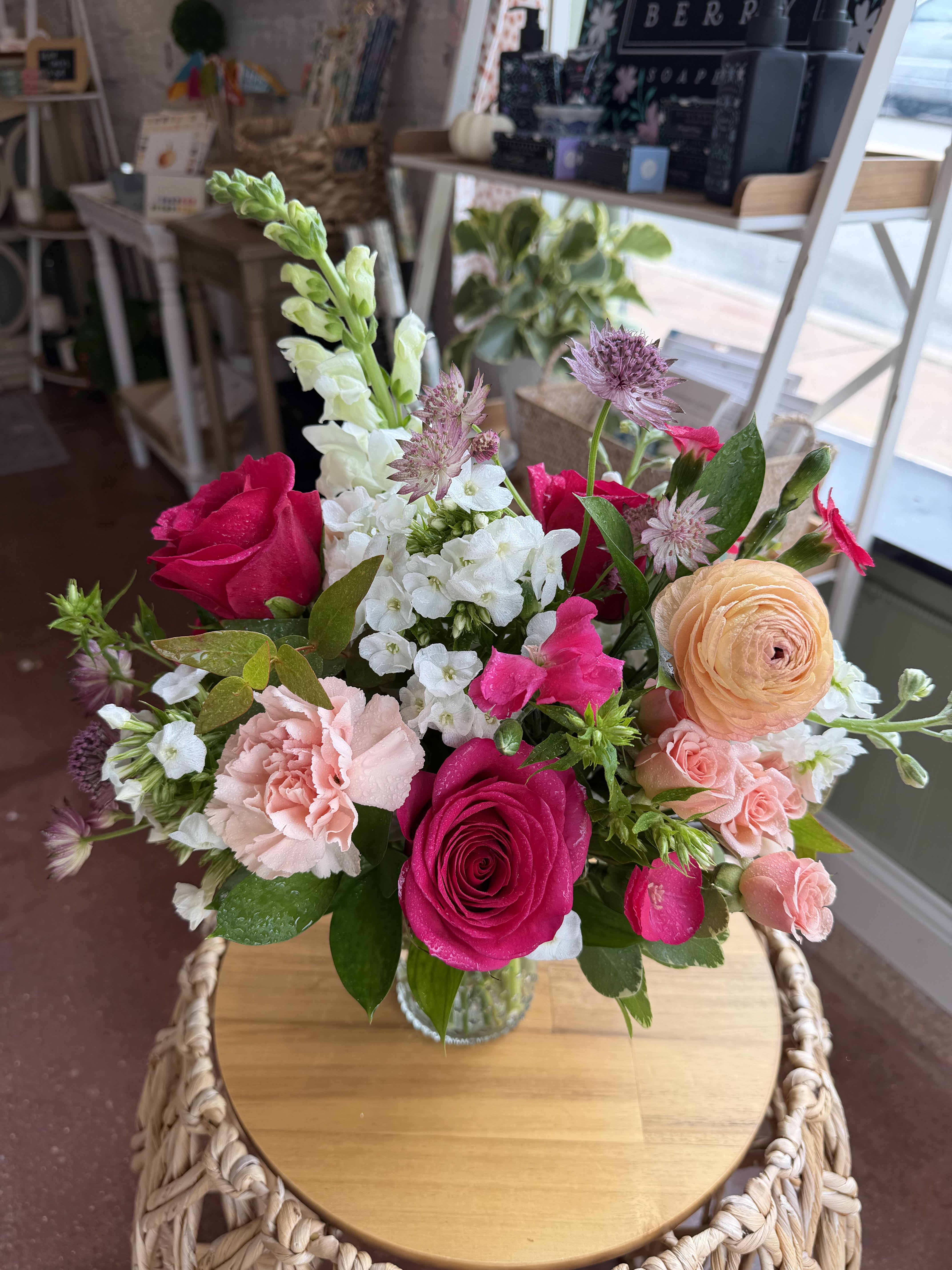Designers choice bright arrangement 