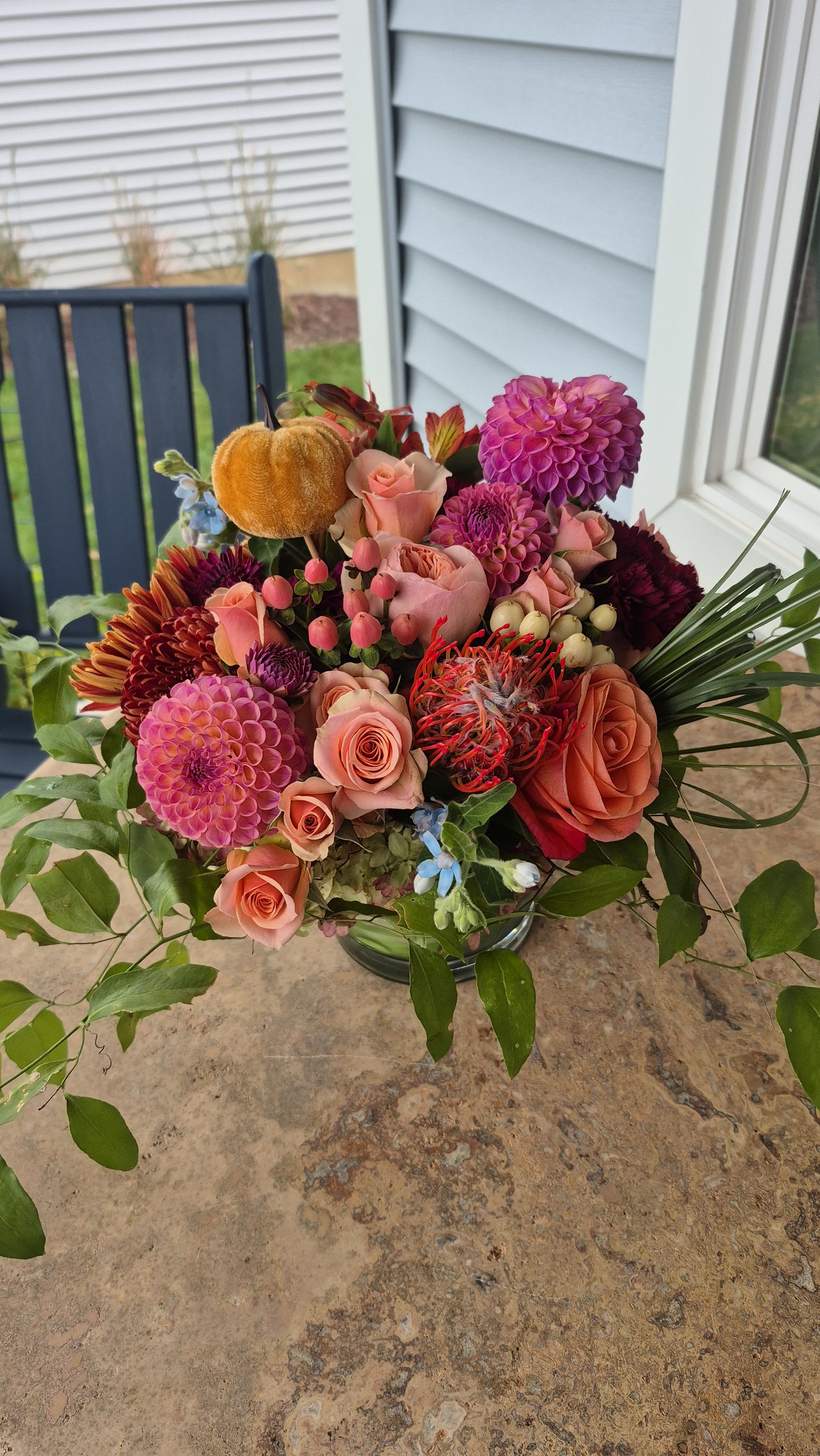 vibrant orange