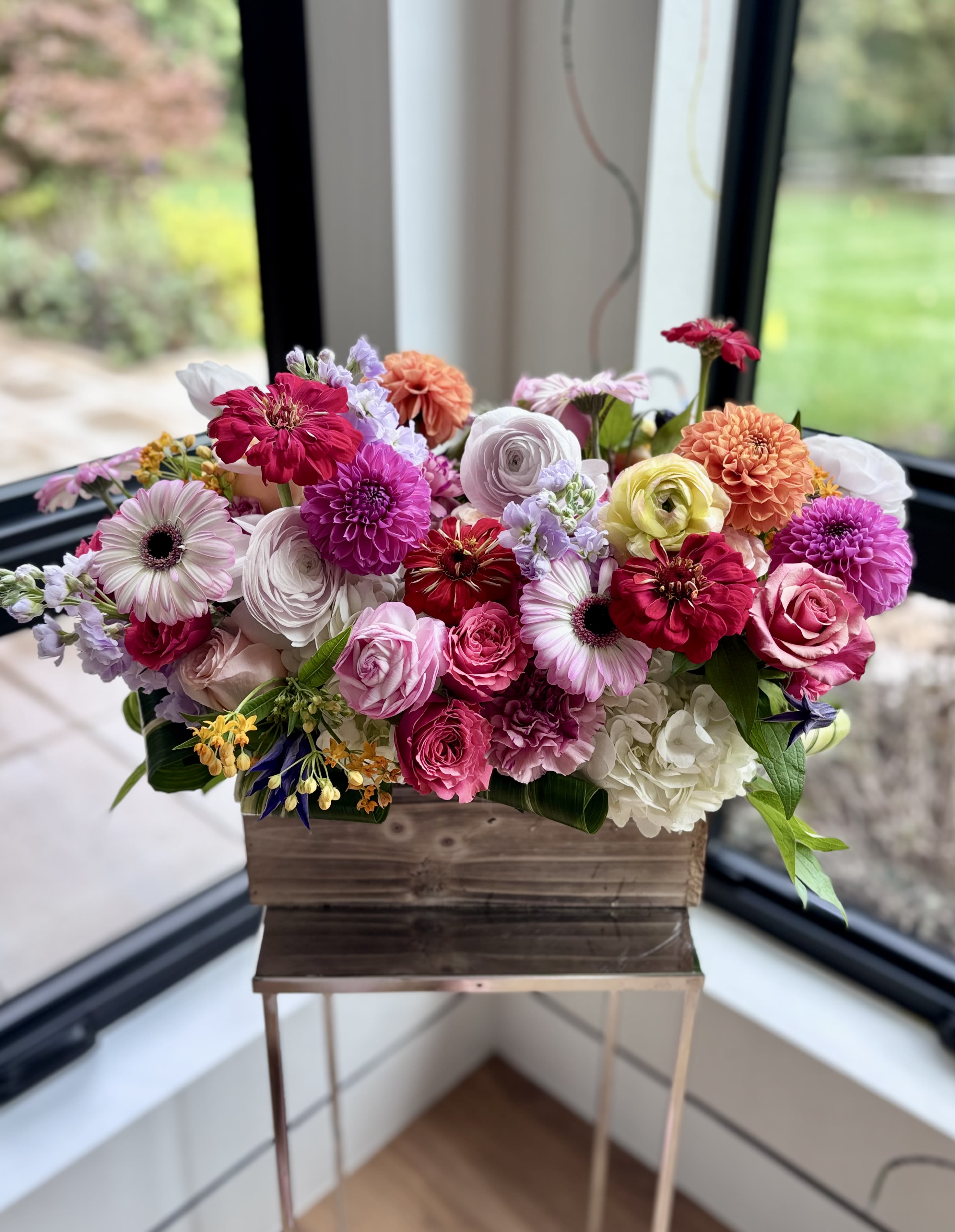 Blooming Garden Flower Box