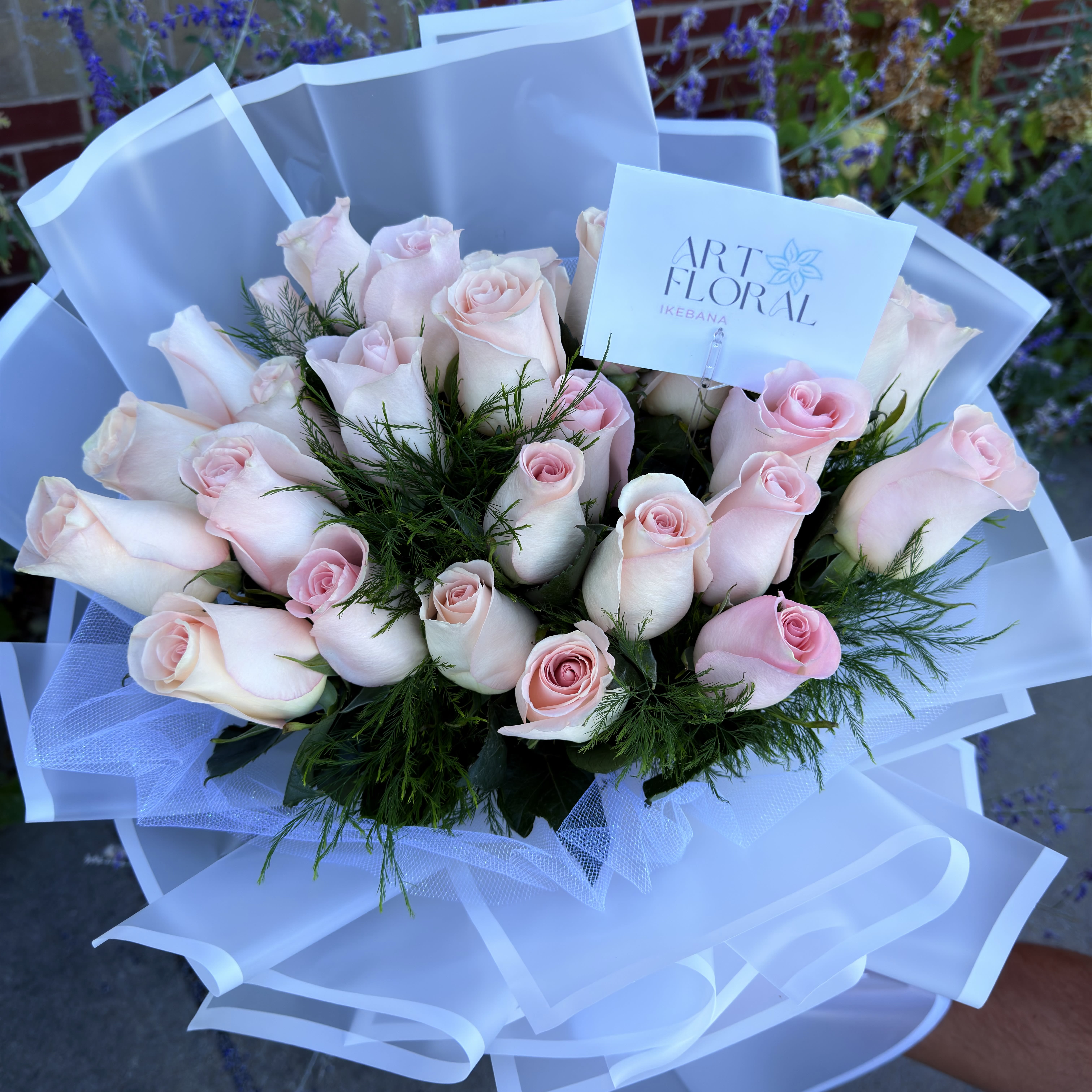 Garden Blush Roses