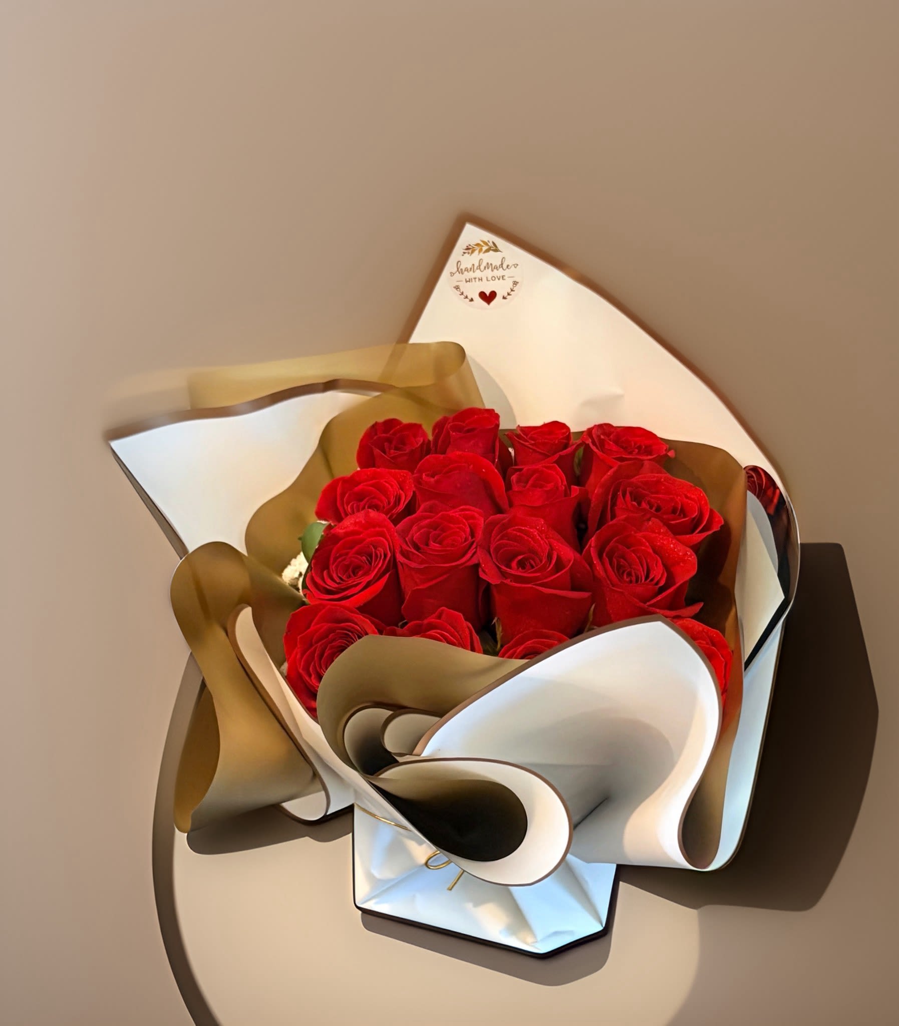 Rustic Rose by BloomNation™ with FREE Luxury Wrap and Personalized Note