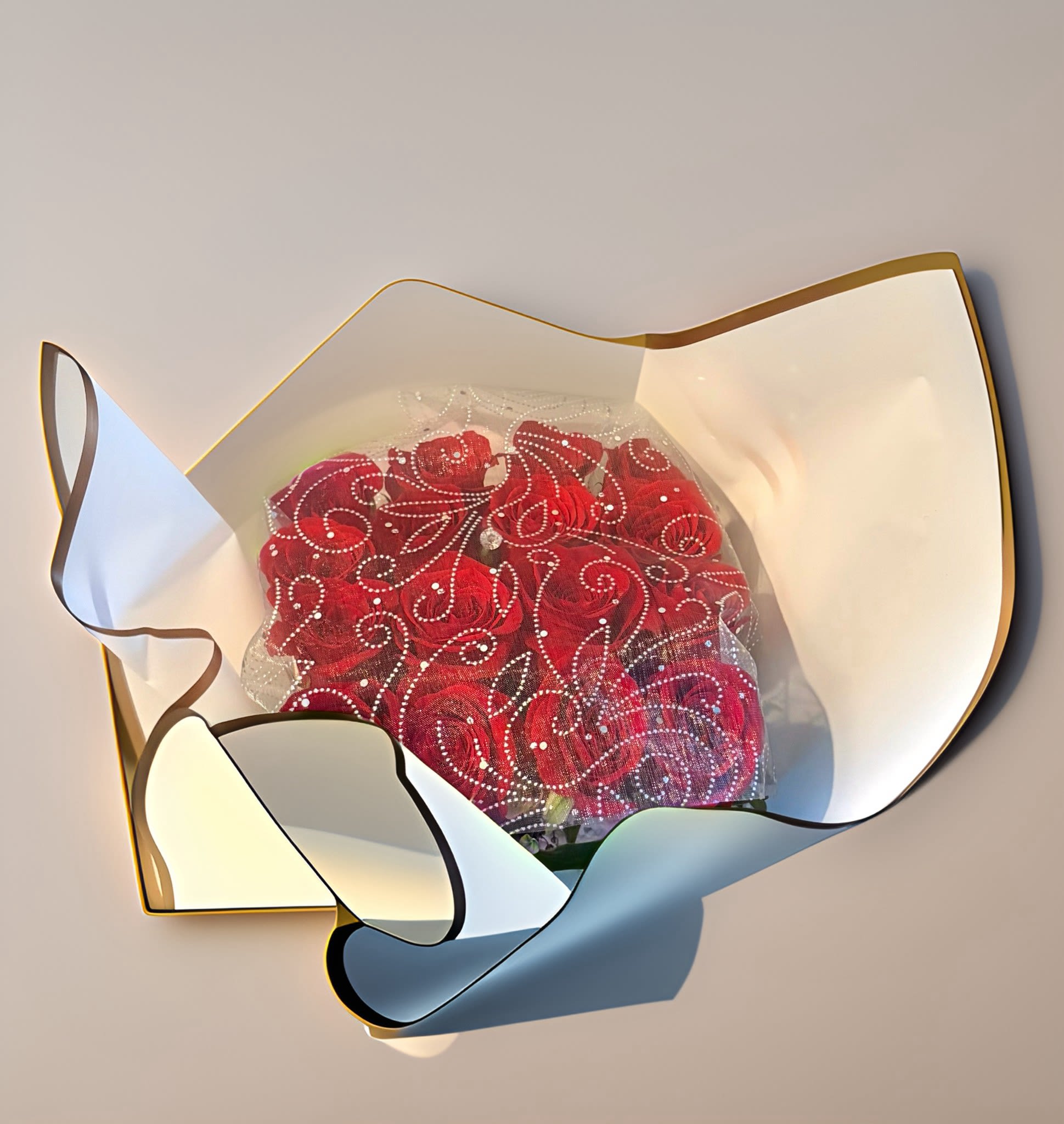 Rustic Rose by BloomNation™ with FREE Luxury Wrap and Personalized Note
