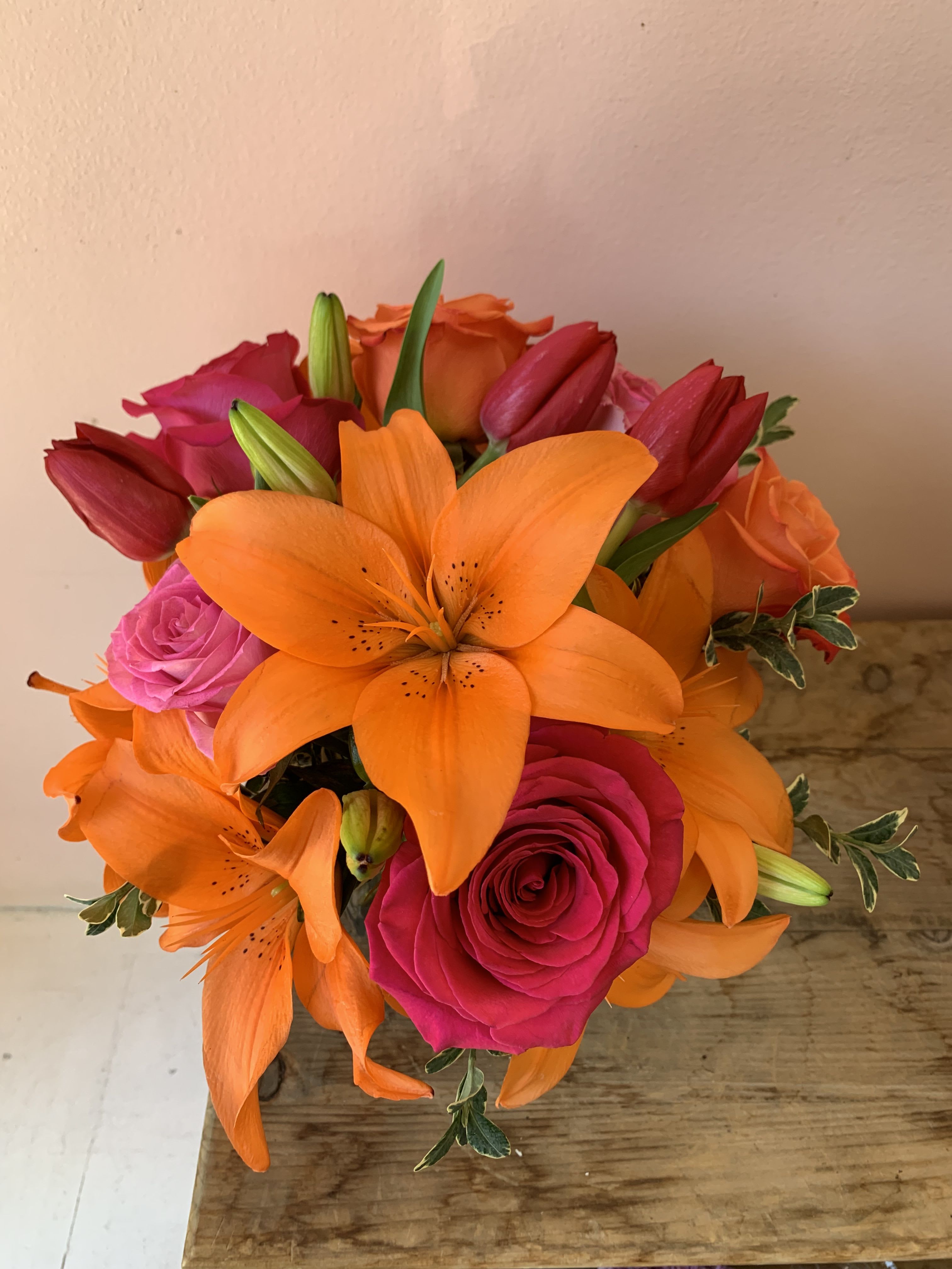 Precious Coral by Fillmore Florist | Contemporary Multi-Occasion Flower Delivery in San Francisco