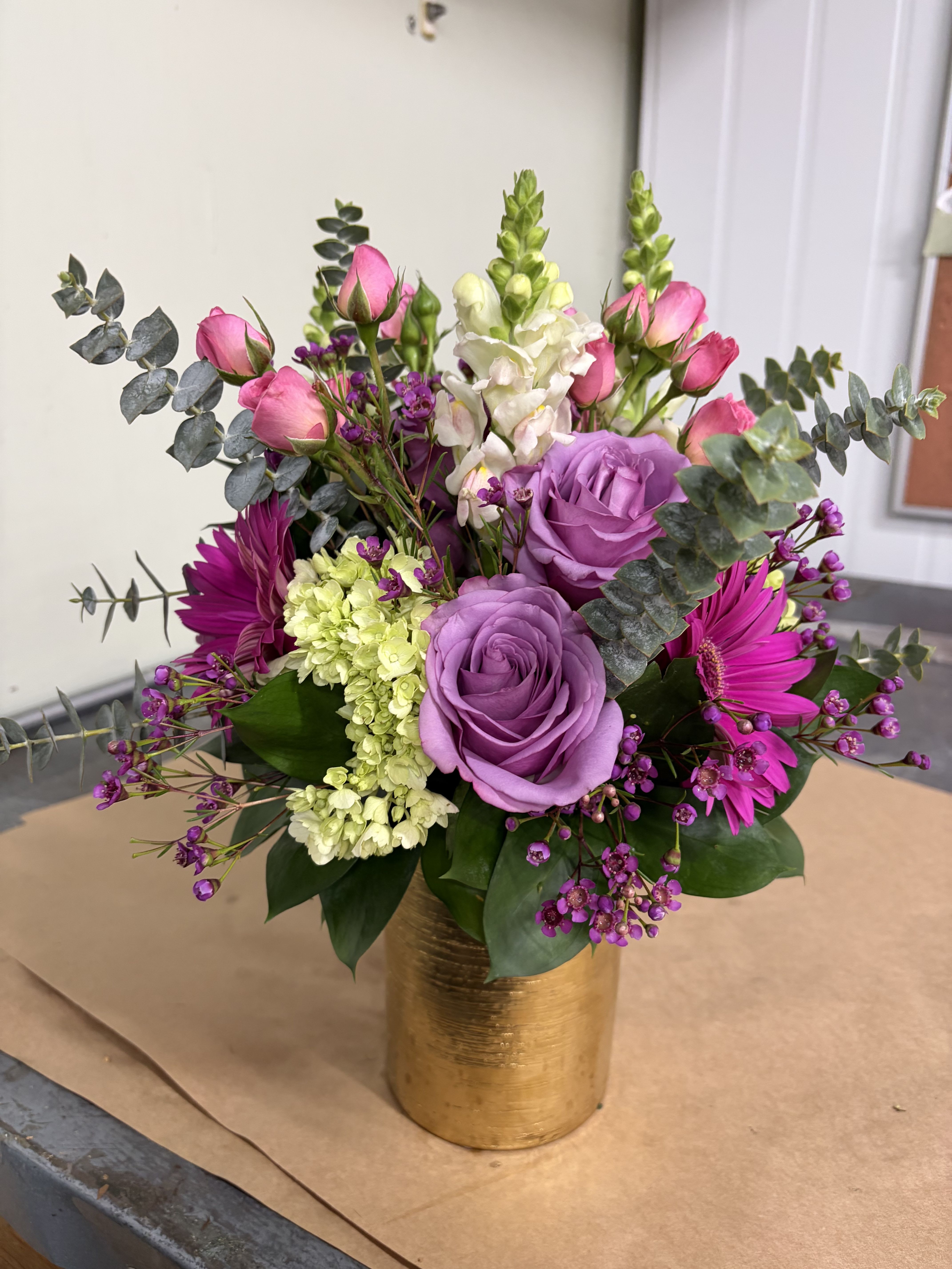 Beautiful Moments – Lavender Roses & Pink Tulips