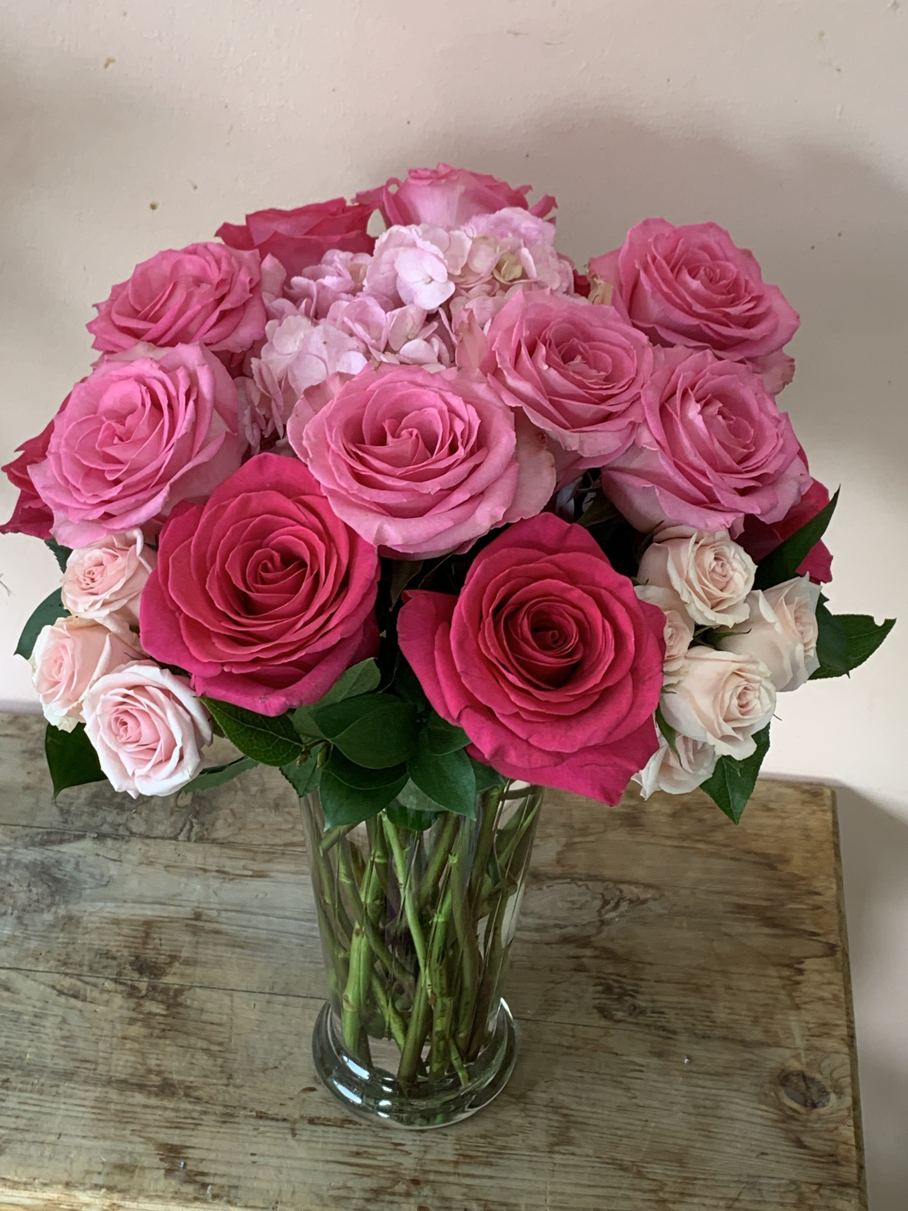 Blush Posy by Fillmore Florist in San Francisco