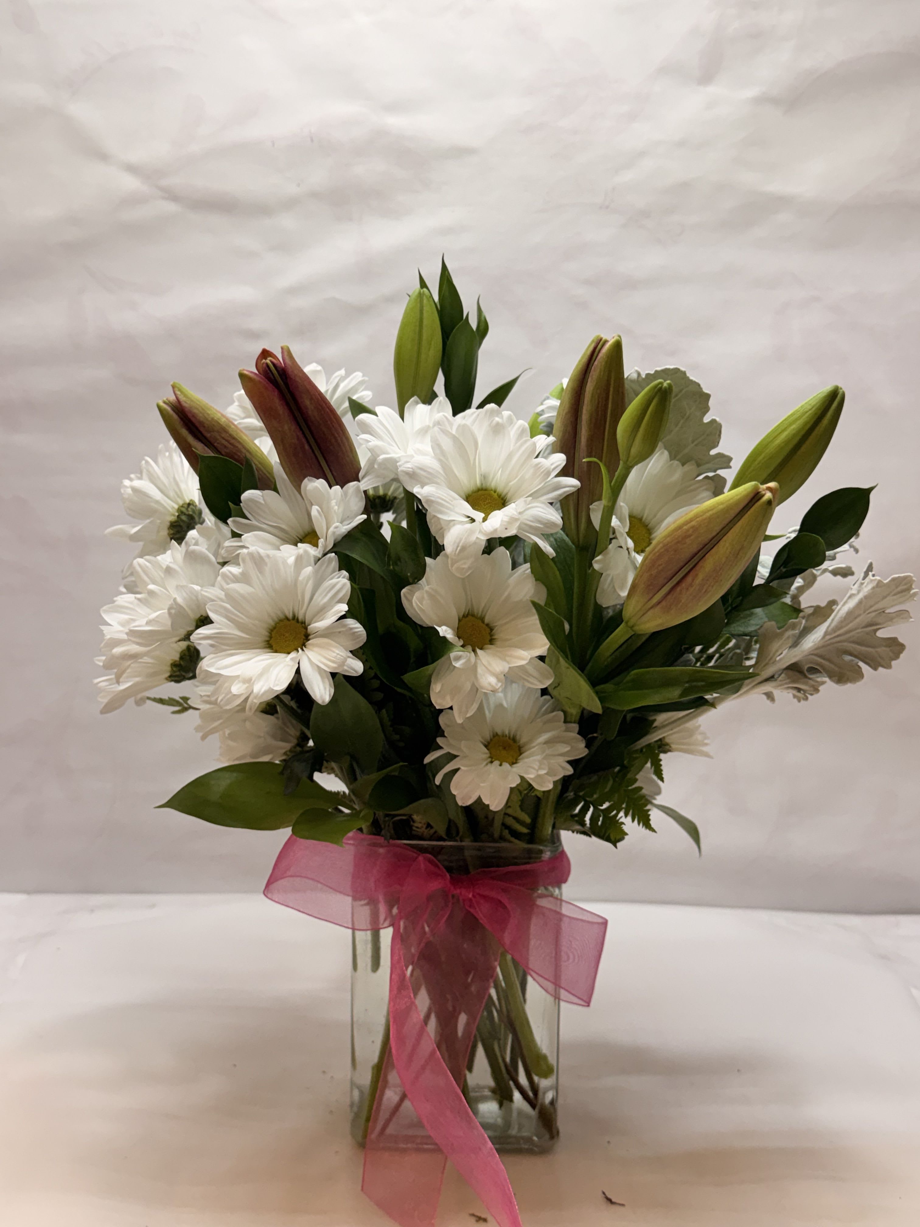In the Presence of Pink Mixed Bouquet 