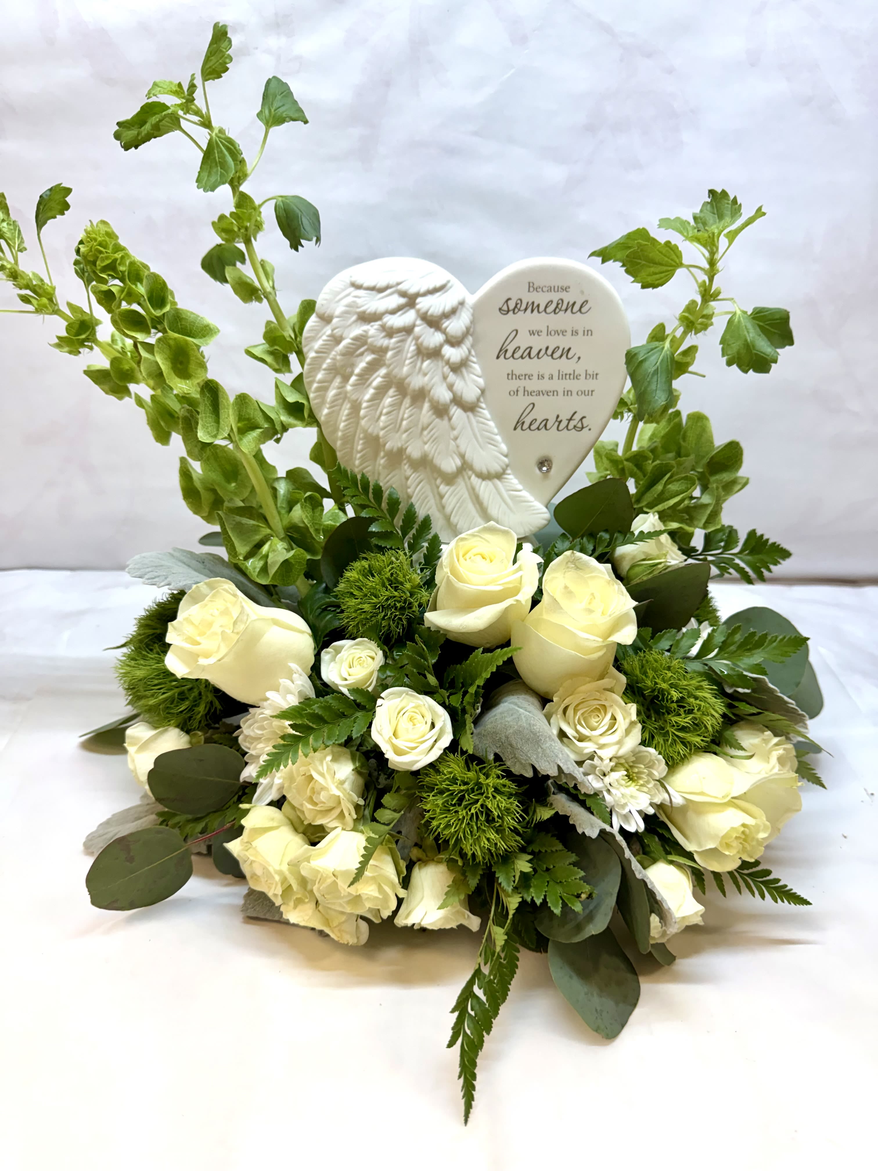 Hearts In Heaven Sympathy bouquet