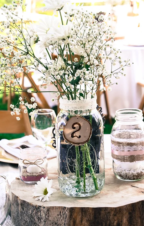 Baby's Breath centerpiece