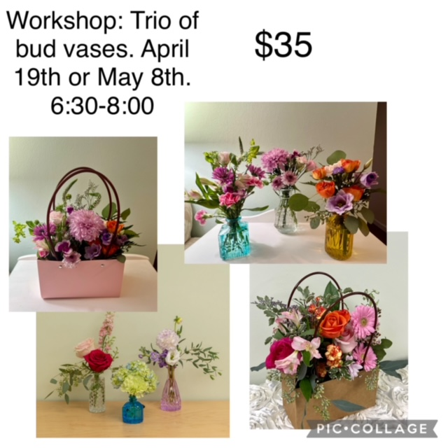 Workshop: trio-of-bud-vases