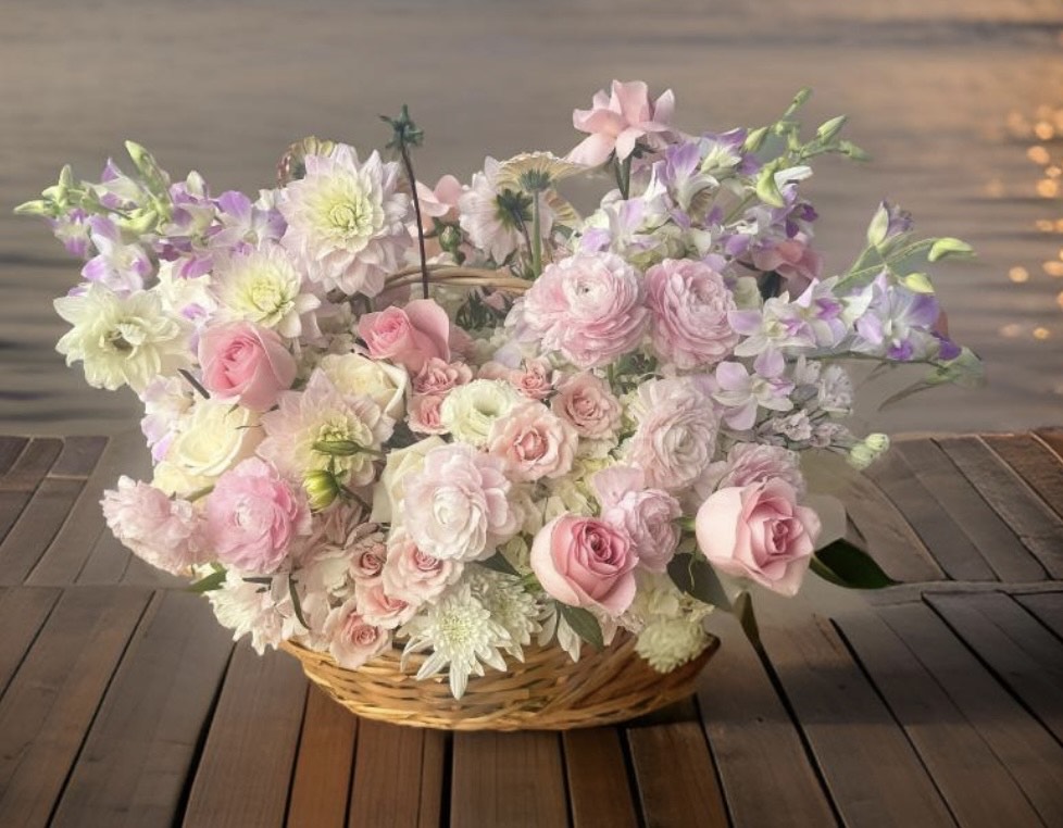 First floral arrangement