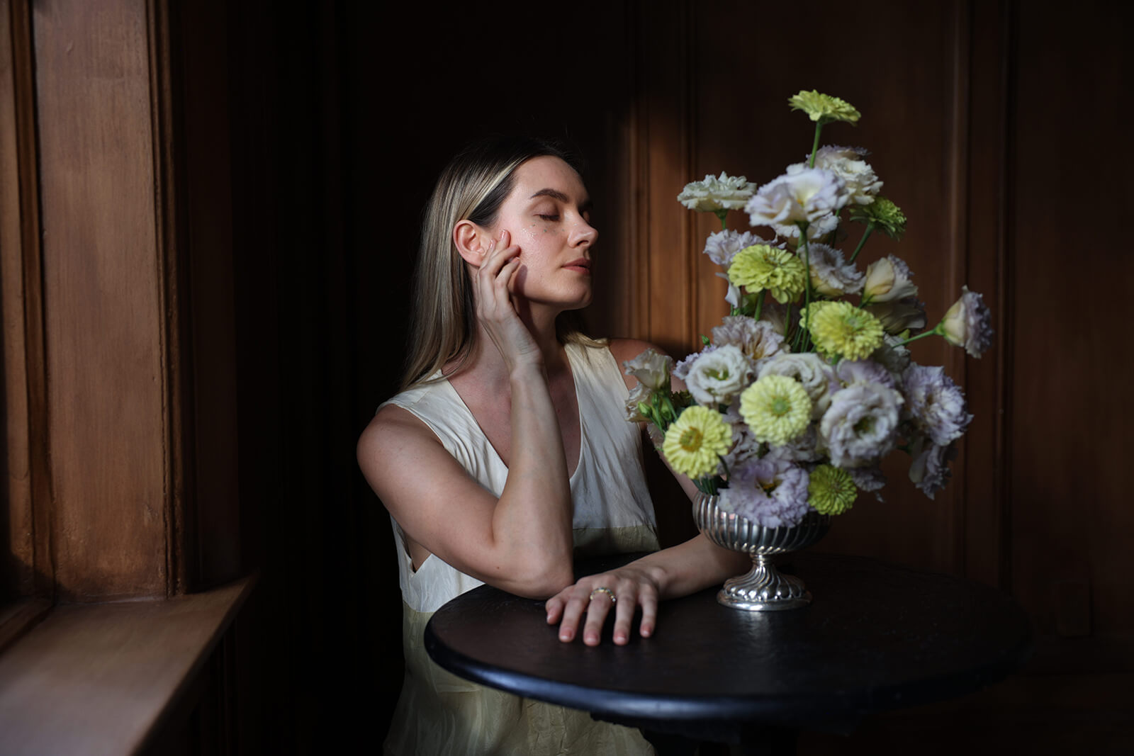 Landscape floral arrangement